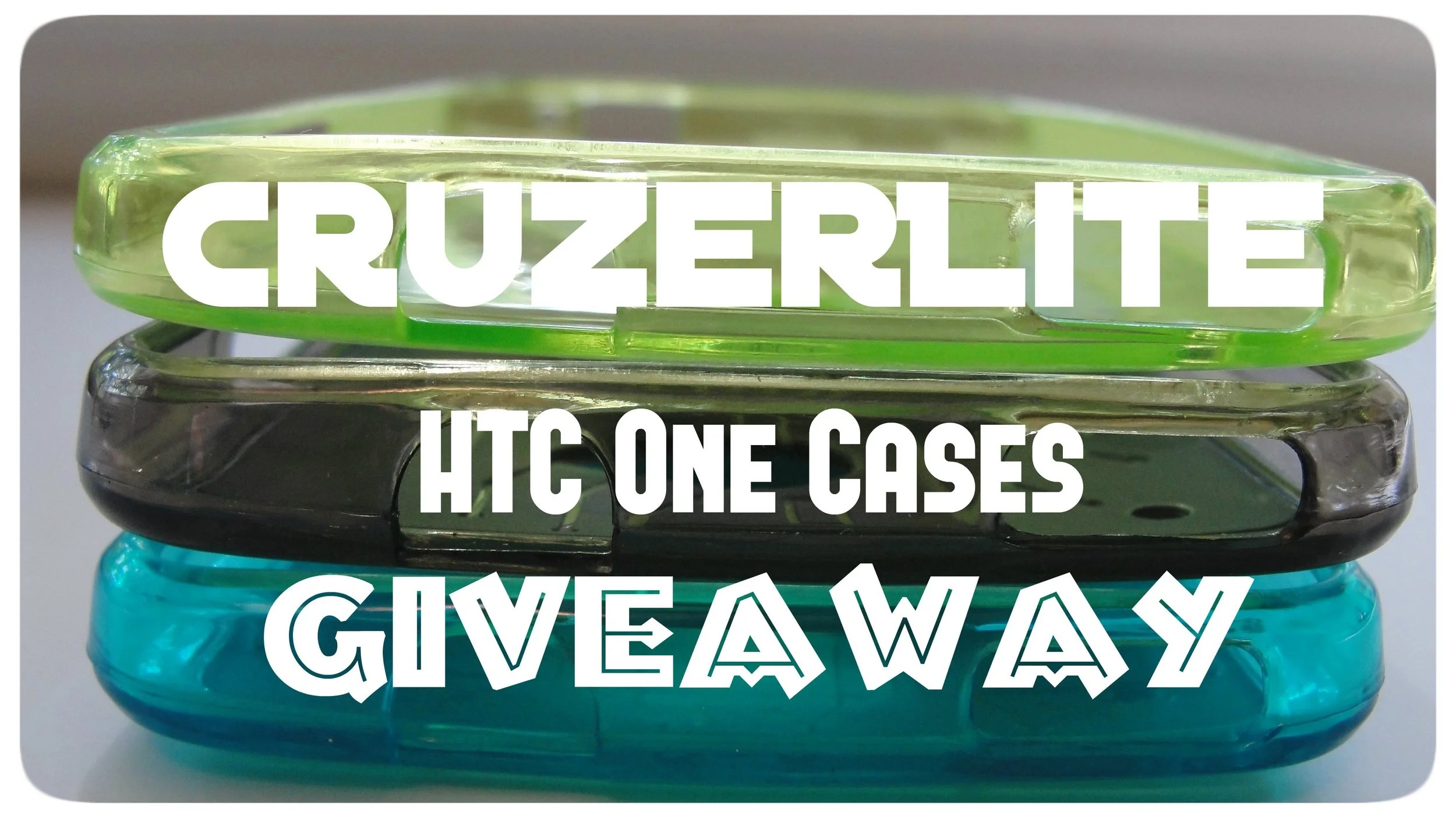 CruzerLite HTC One cases Giveaway