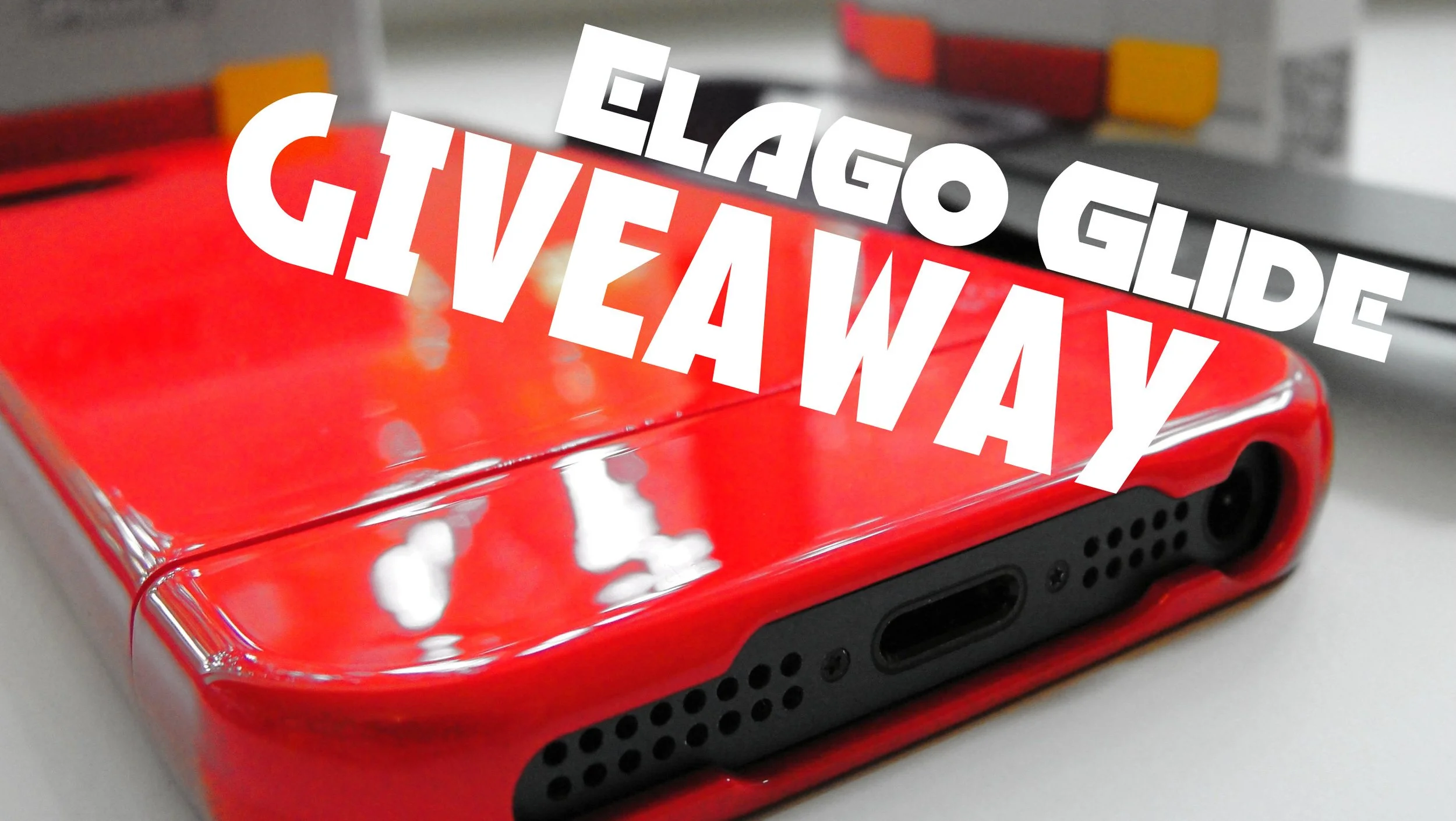 Elago Glide Case iPhone 5 Giveaway