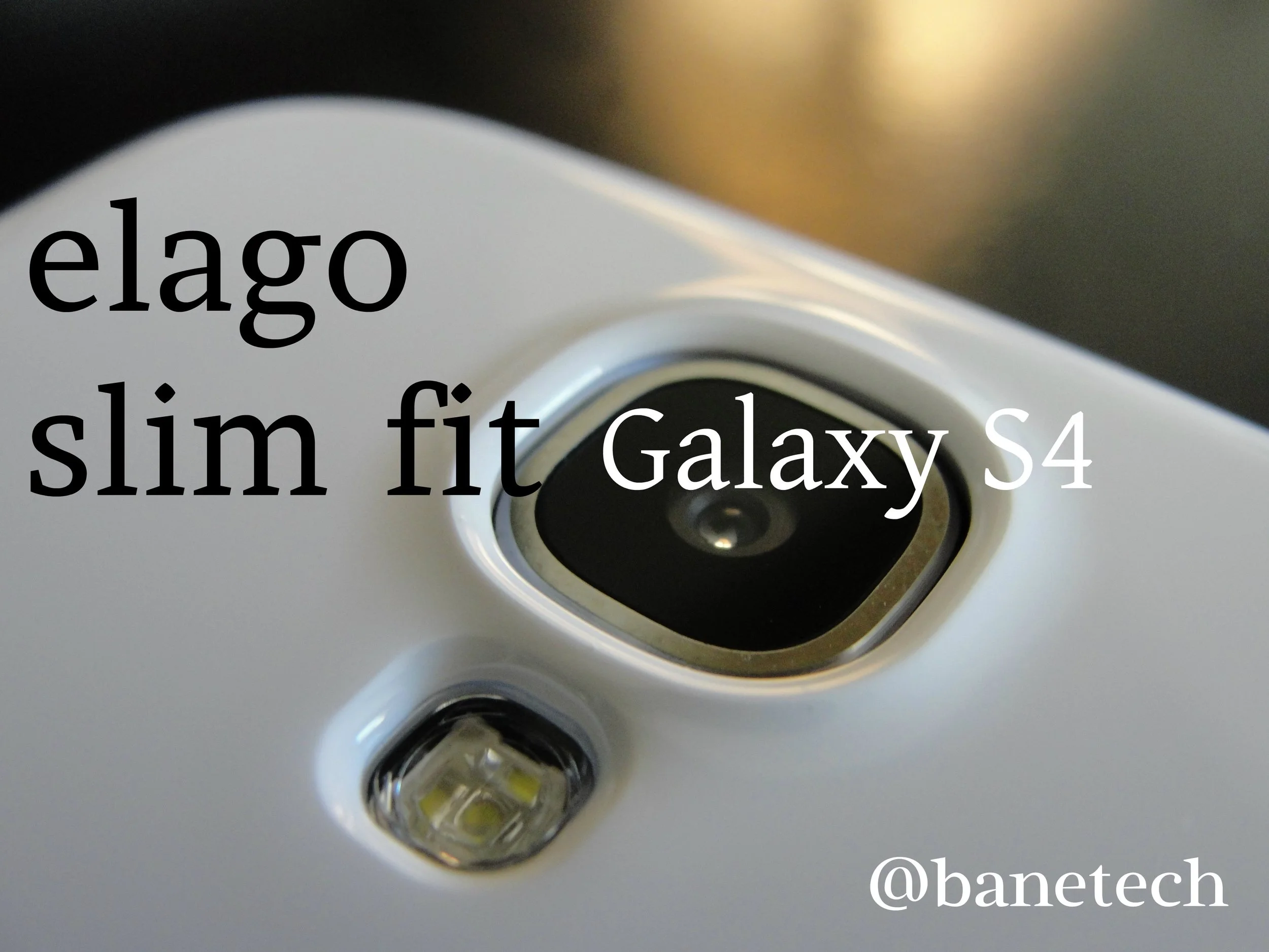 elago Slim Fit case for the Galaxy S4