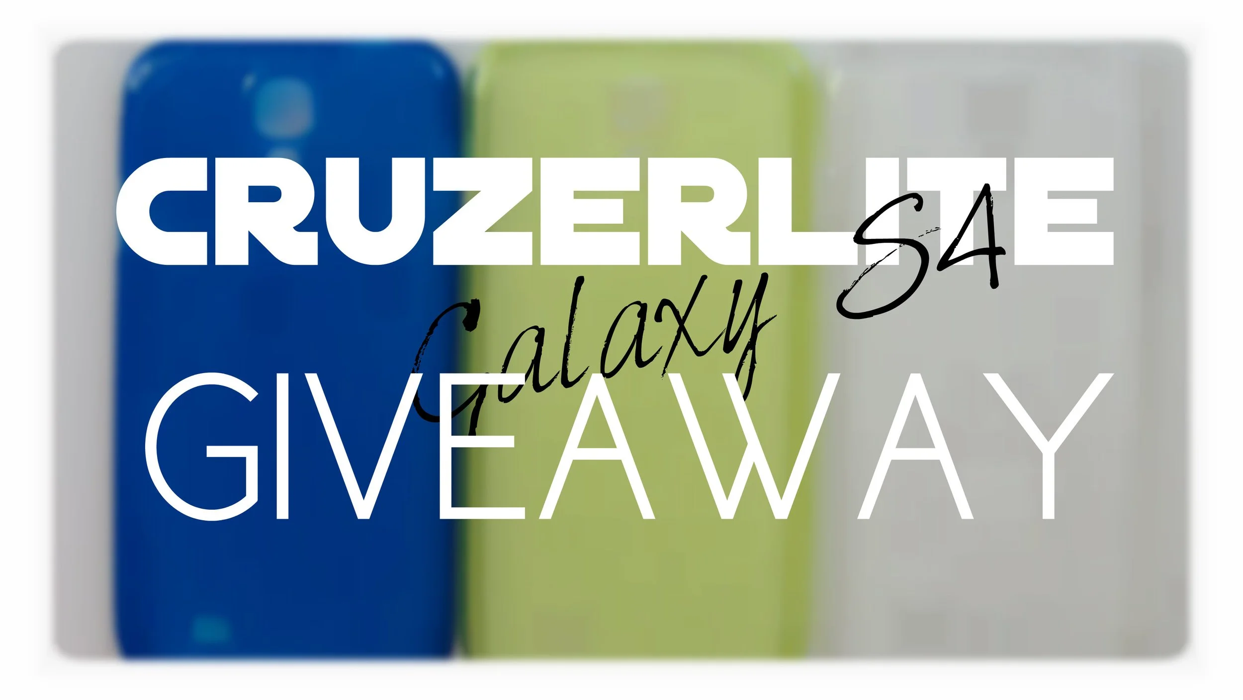 Cruzerelite Galaxy S4 Case Giveaway