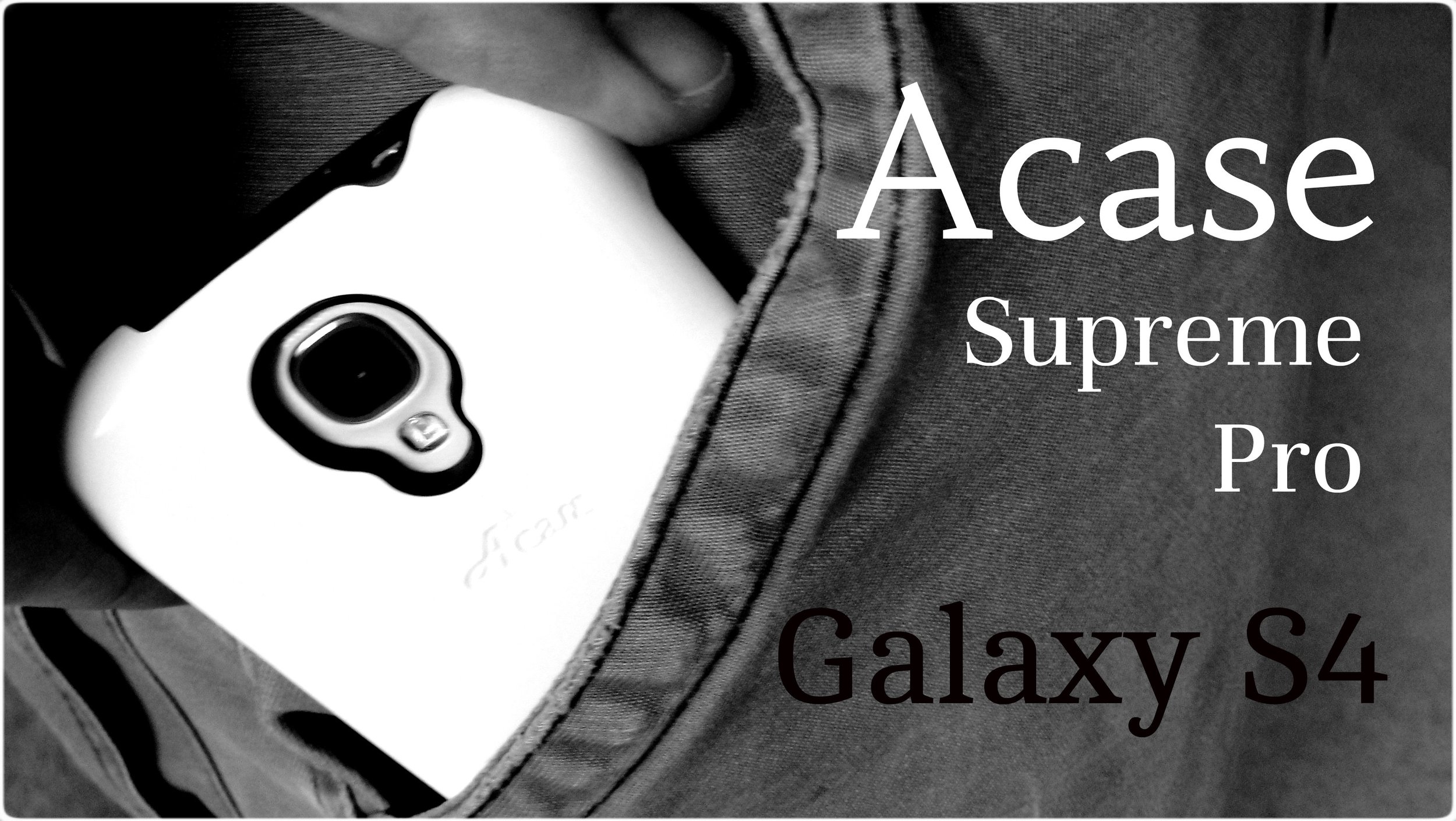 Acase Supreme Pro Dual Layer Protective Case for the Samsung Galaxy S4