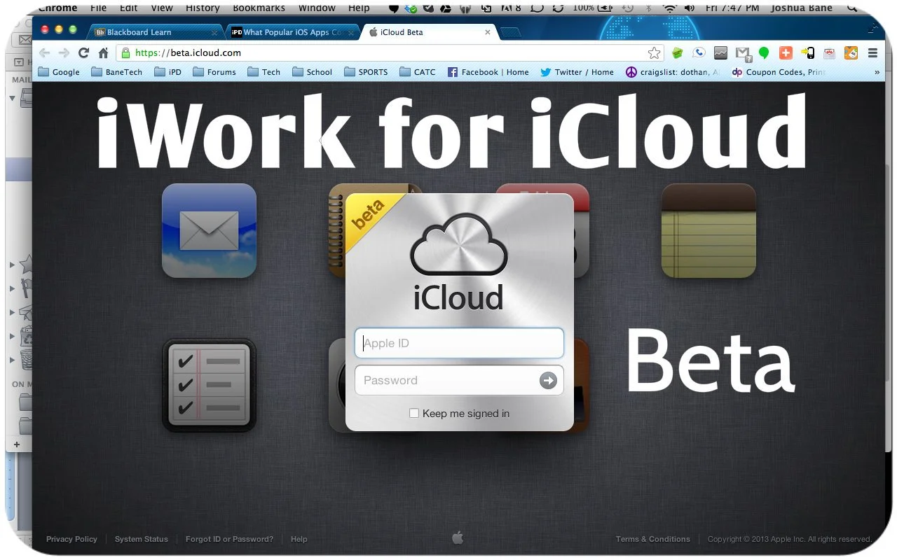 iWork Beta for iCloud Now Available to Registered Developers