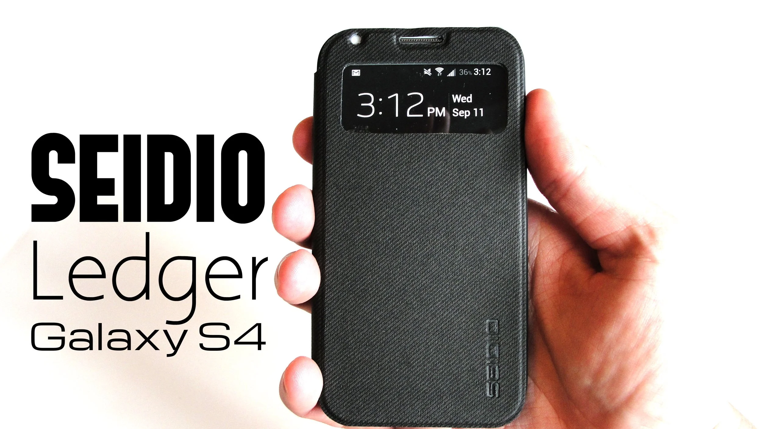 Seidio Ledger Wallet Flip Cover Case for the Galaxy S4