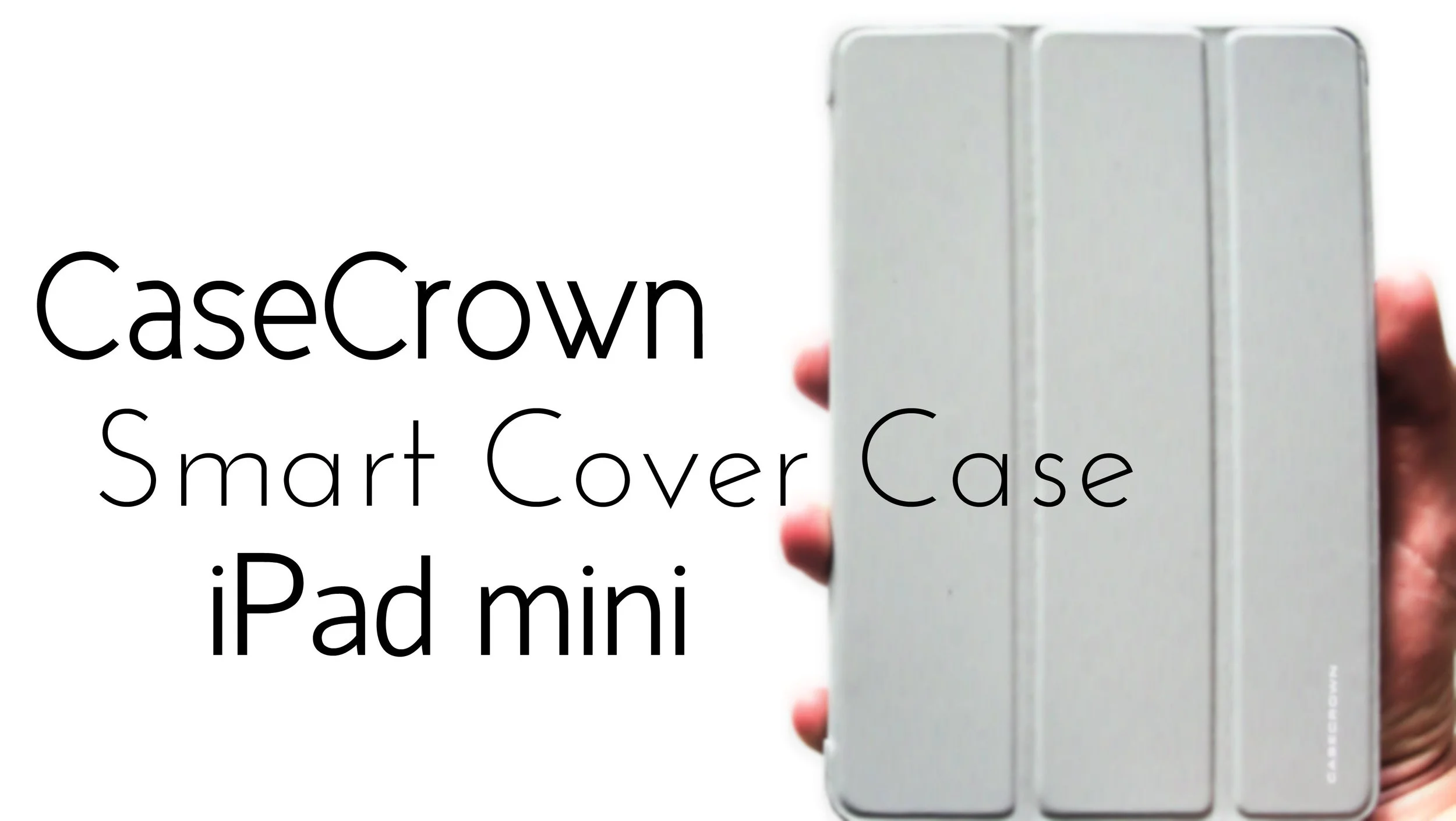 CaseCrown Omni Case (Gray) for Apple iPad Mini (Built-in magnetic sleep / wake feature)