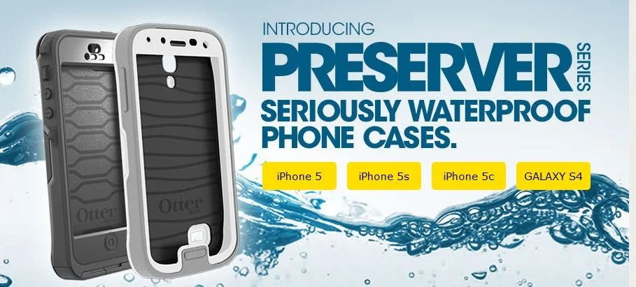 New Waterproof Preserver Series available at OtterBox.com!