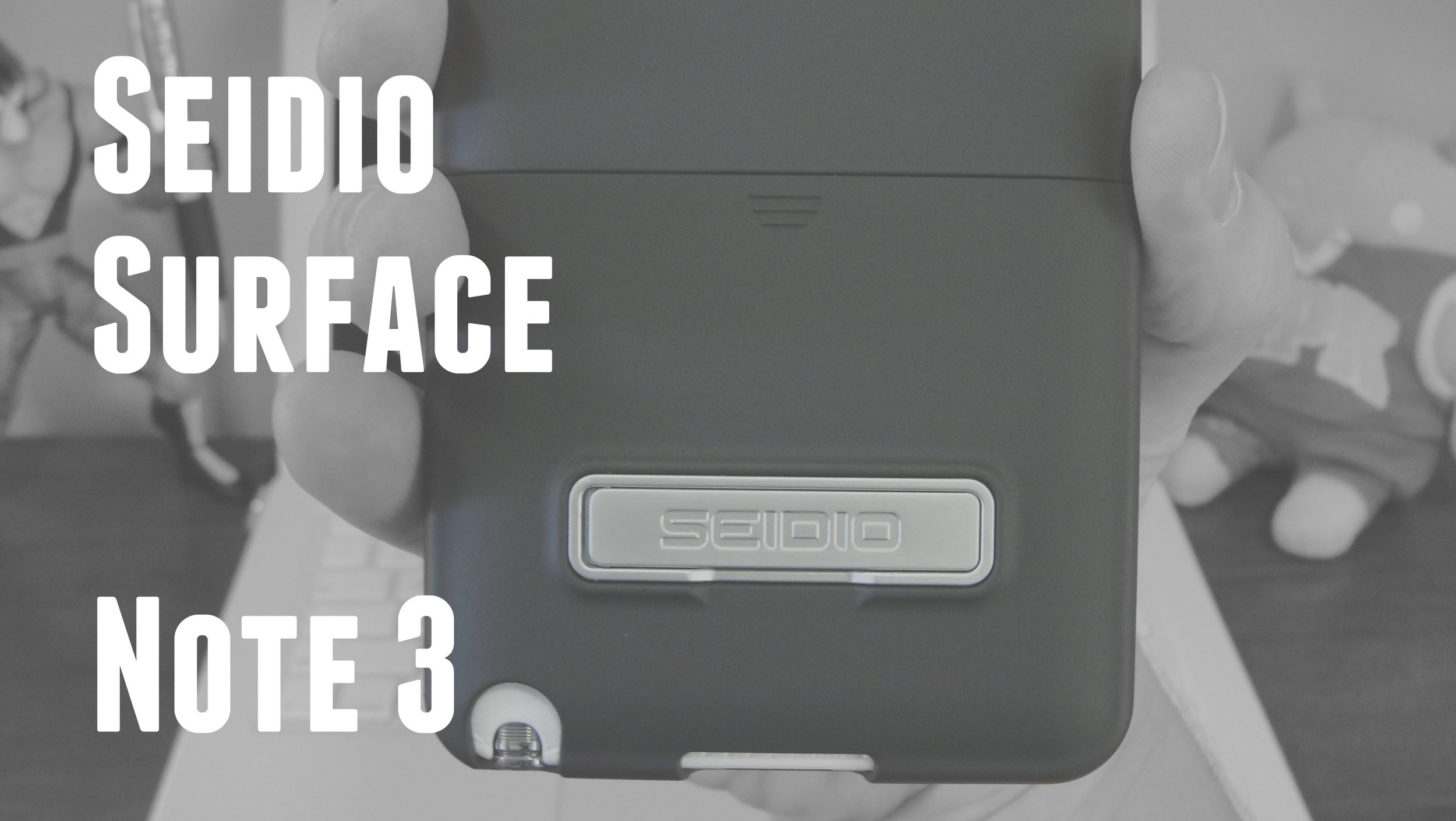 Seidio Surface Case w/ Holster & Kickstand for the Note 3