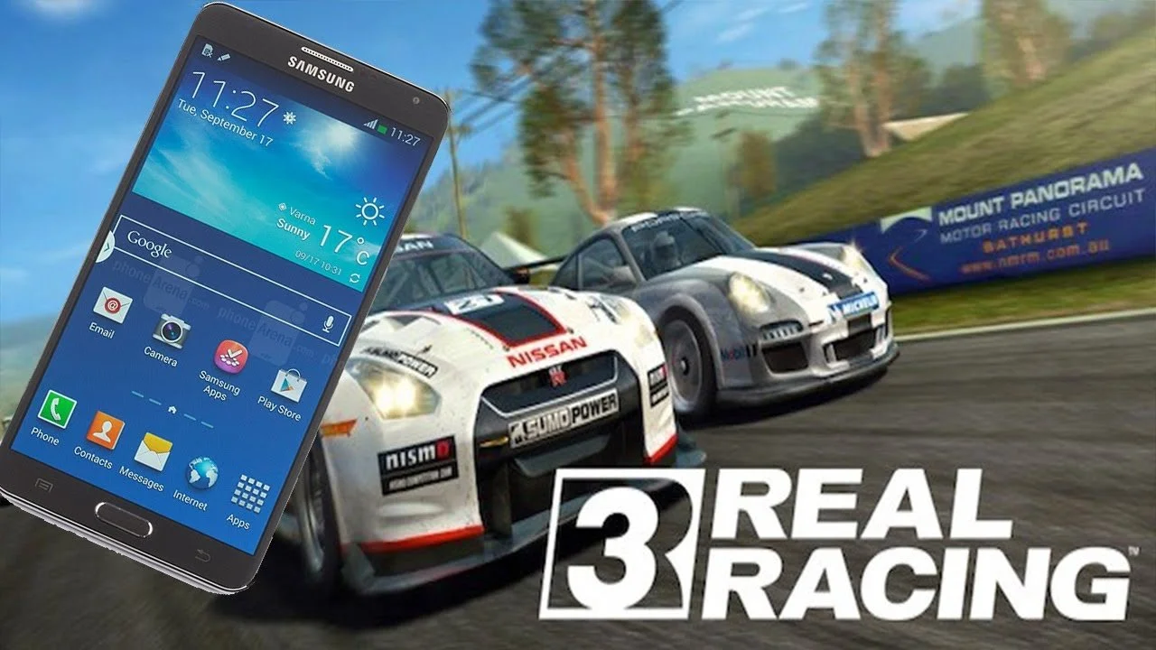 Note 3 Gaming: Real Racing 3 