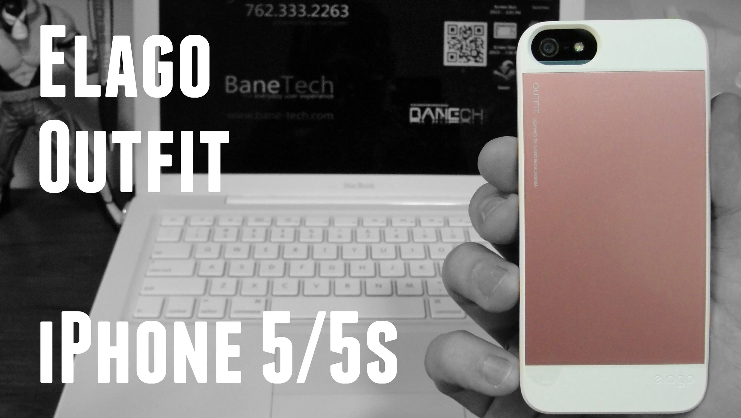 Elago Outfit Aluminum Polycarbonate Case for the iPhone 5/5s IN PINK!