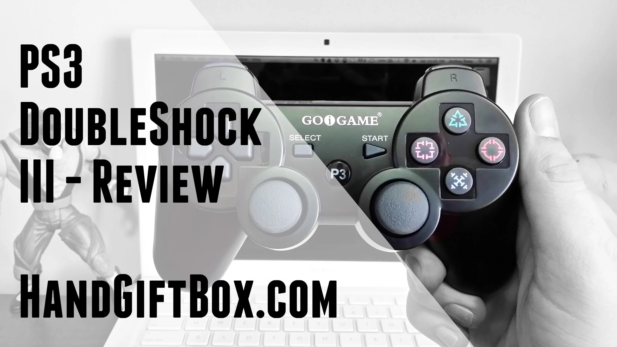 GOiGAME Wired Double Color Controller for PS3 from HandGiftBox.com