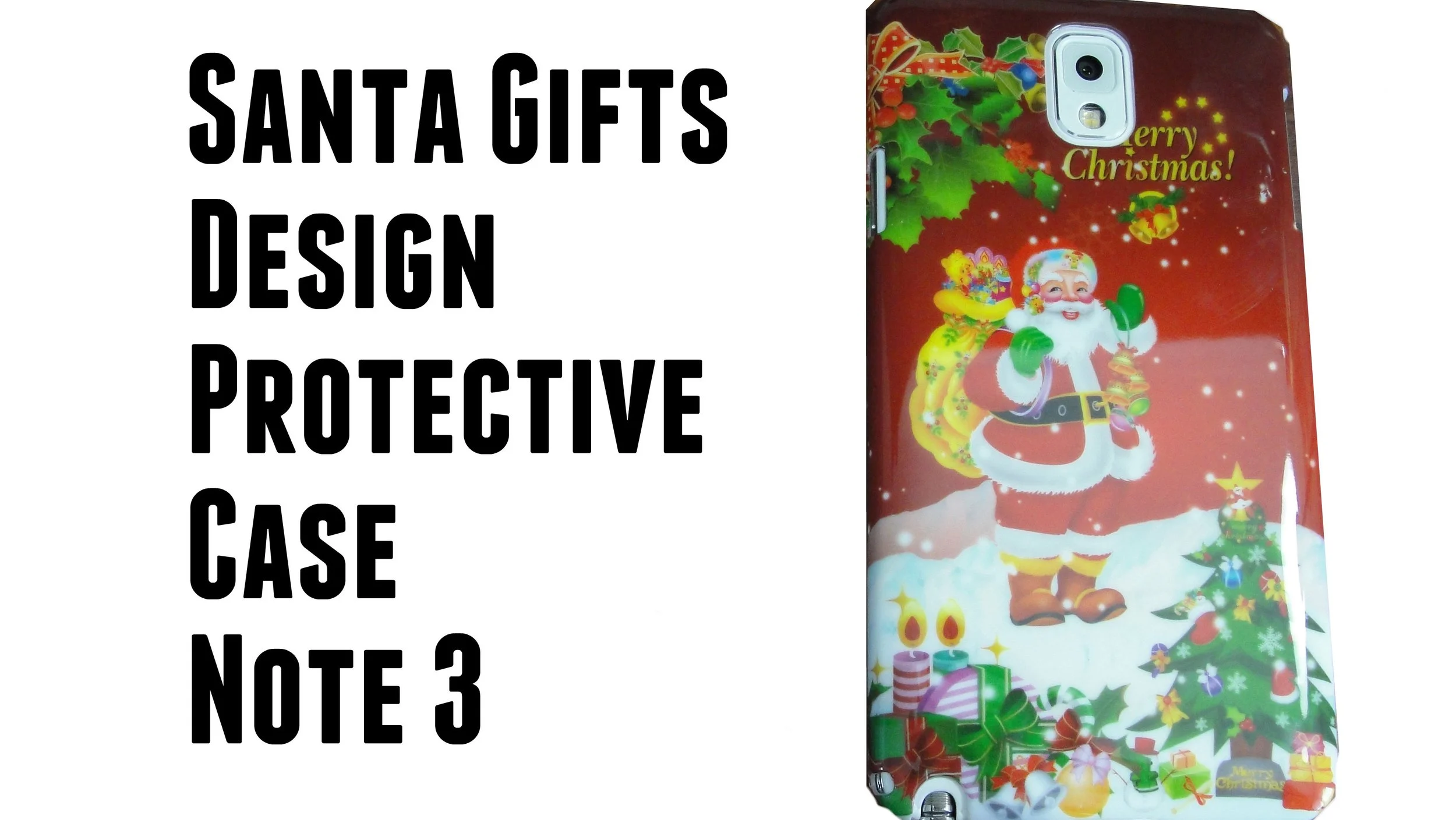Santa Gifts Design Protective Case for SAMSUNG Note Ⅲ from HandGiftBox.com 