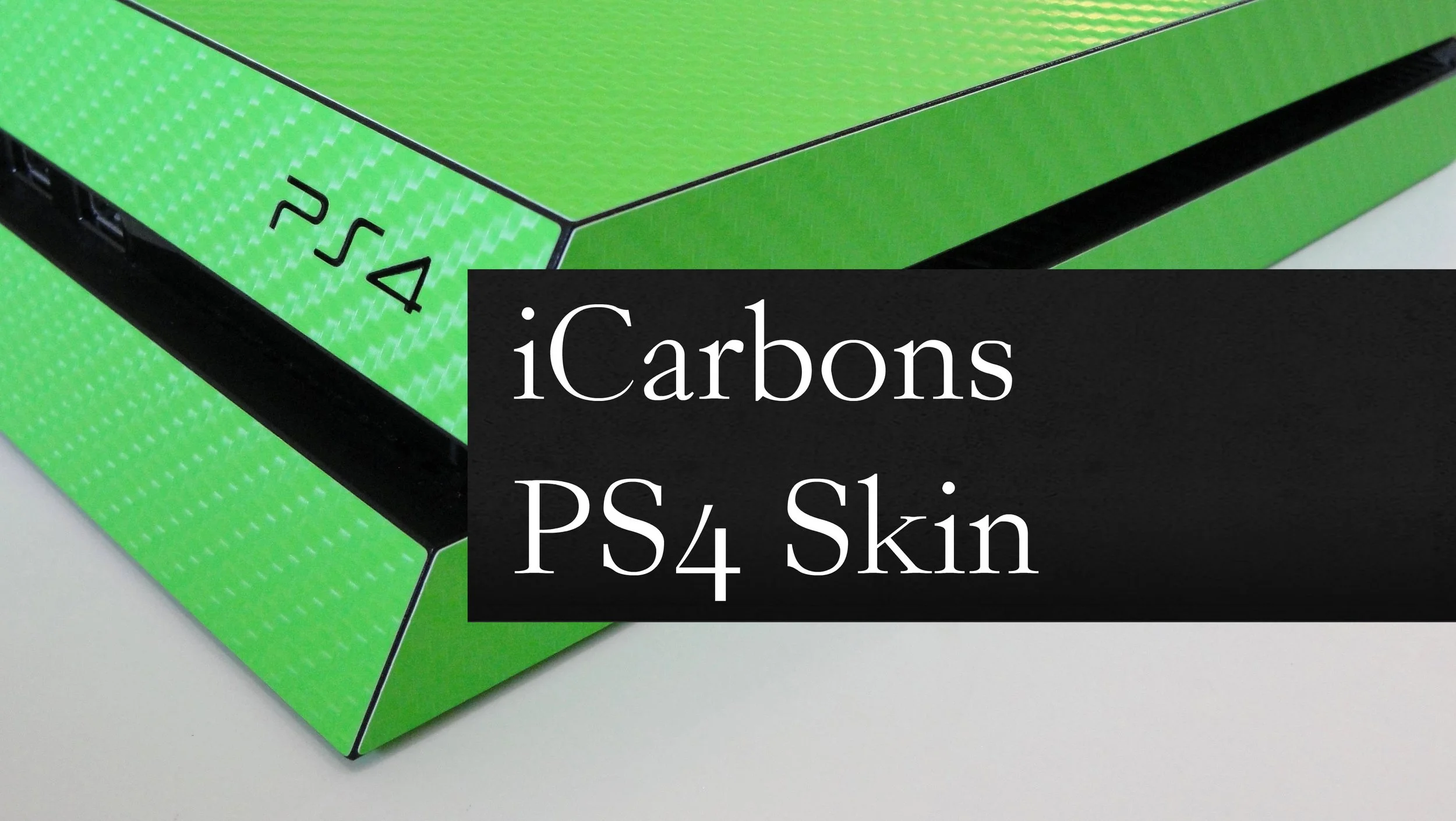 iCarbons.com Playstation 4 Carbon Fiber Skin