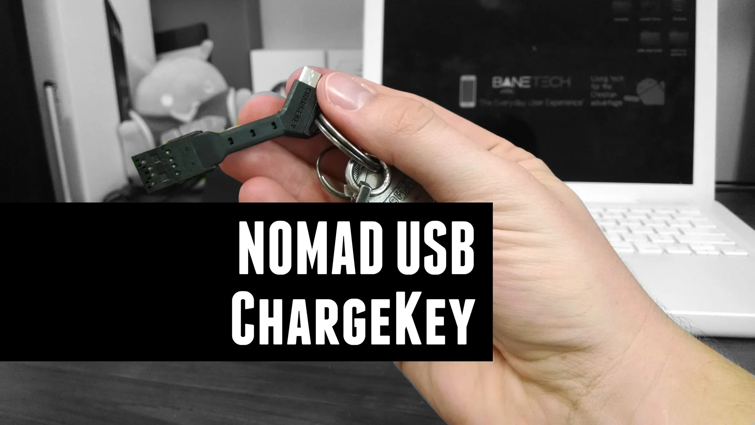 NOMAD's ChargeKey - The World's Smallest USB Cable