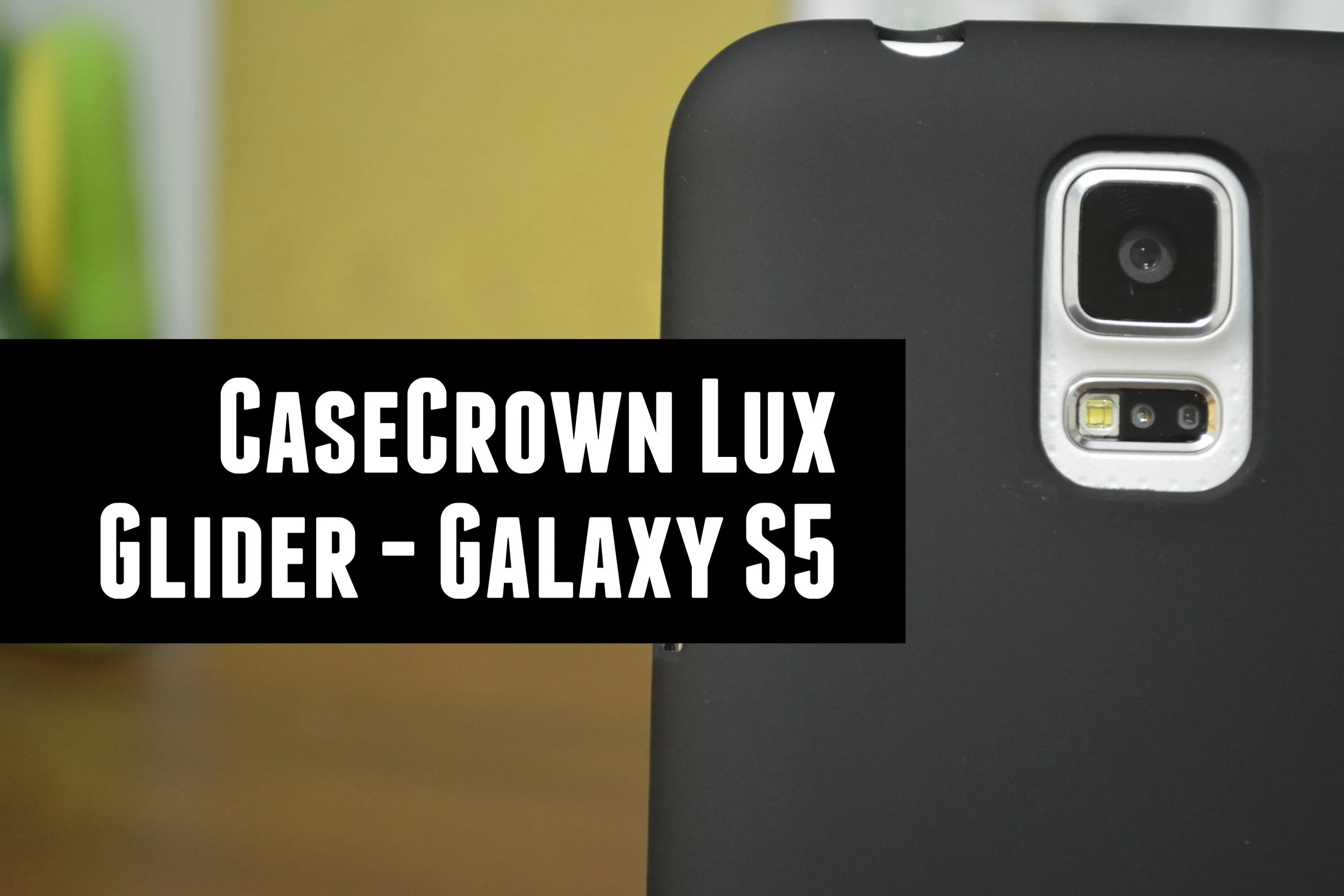 CaseCrown Lux Glider Case for the Galaxy S5
