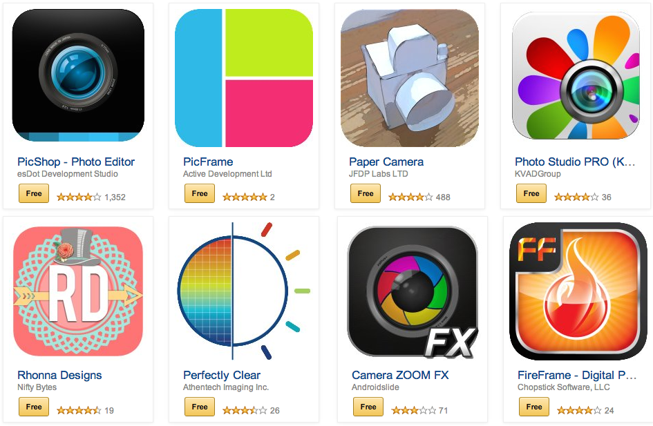 Amazon App Store Photography Apps #FreebieFriday