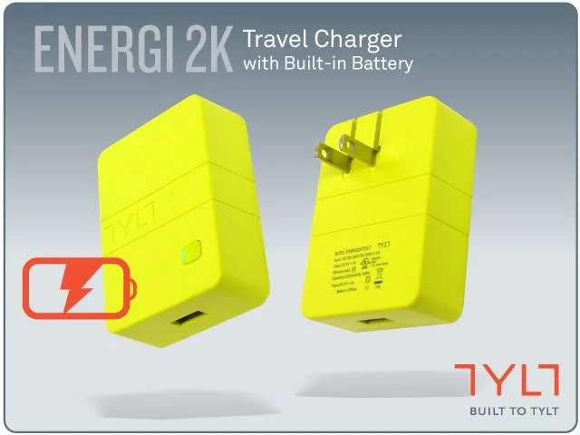 Worlds Most Affordable Wall Charger with Battery by TYLT