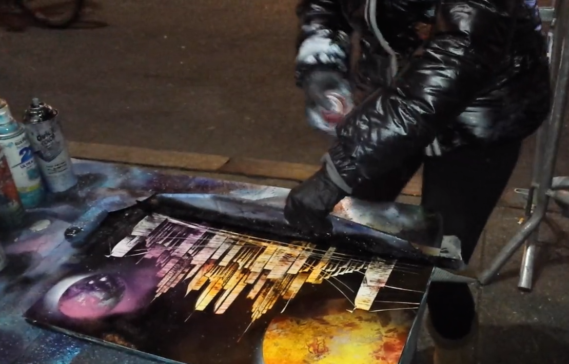 [Must Watch] Most amazing spray paint art I have ever seen!