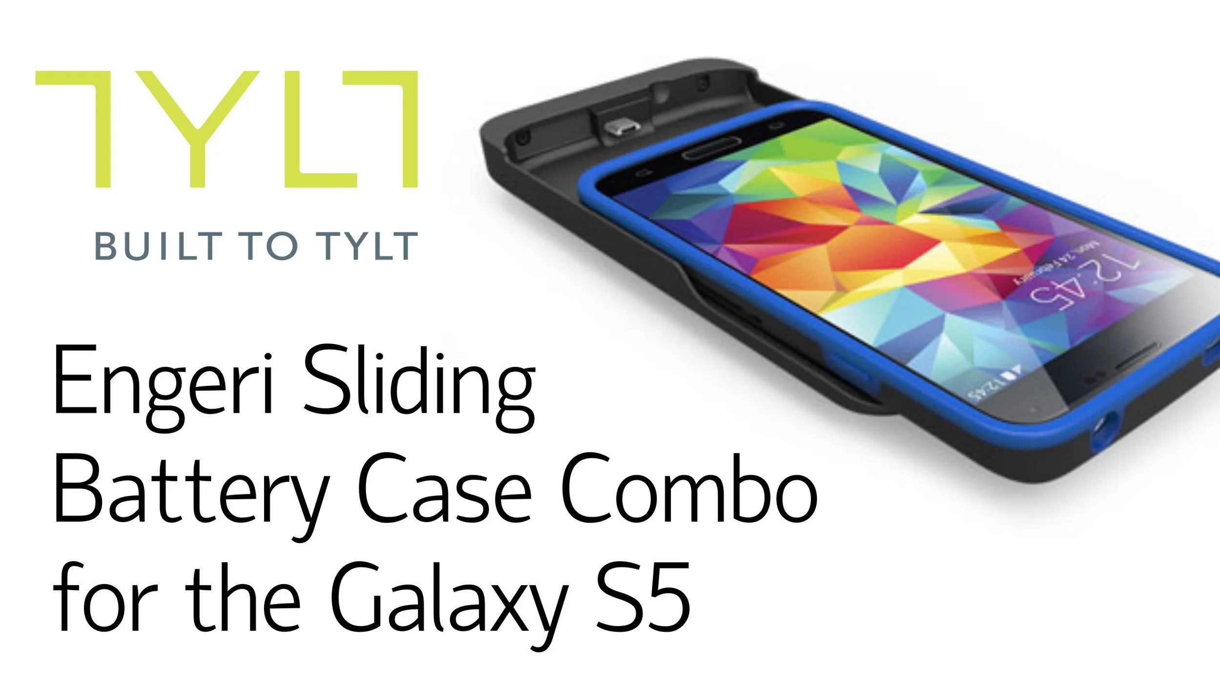 TYLT 2800mAh ENERGI Sliding Battery Power Case for Samsung Galaxy S5
