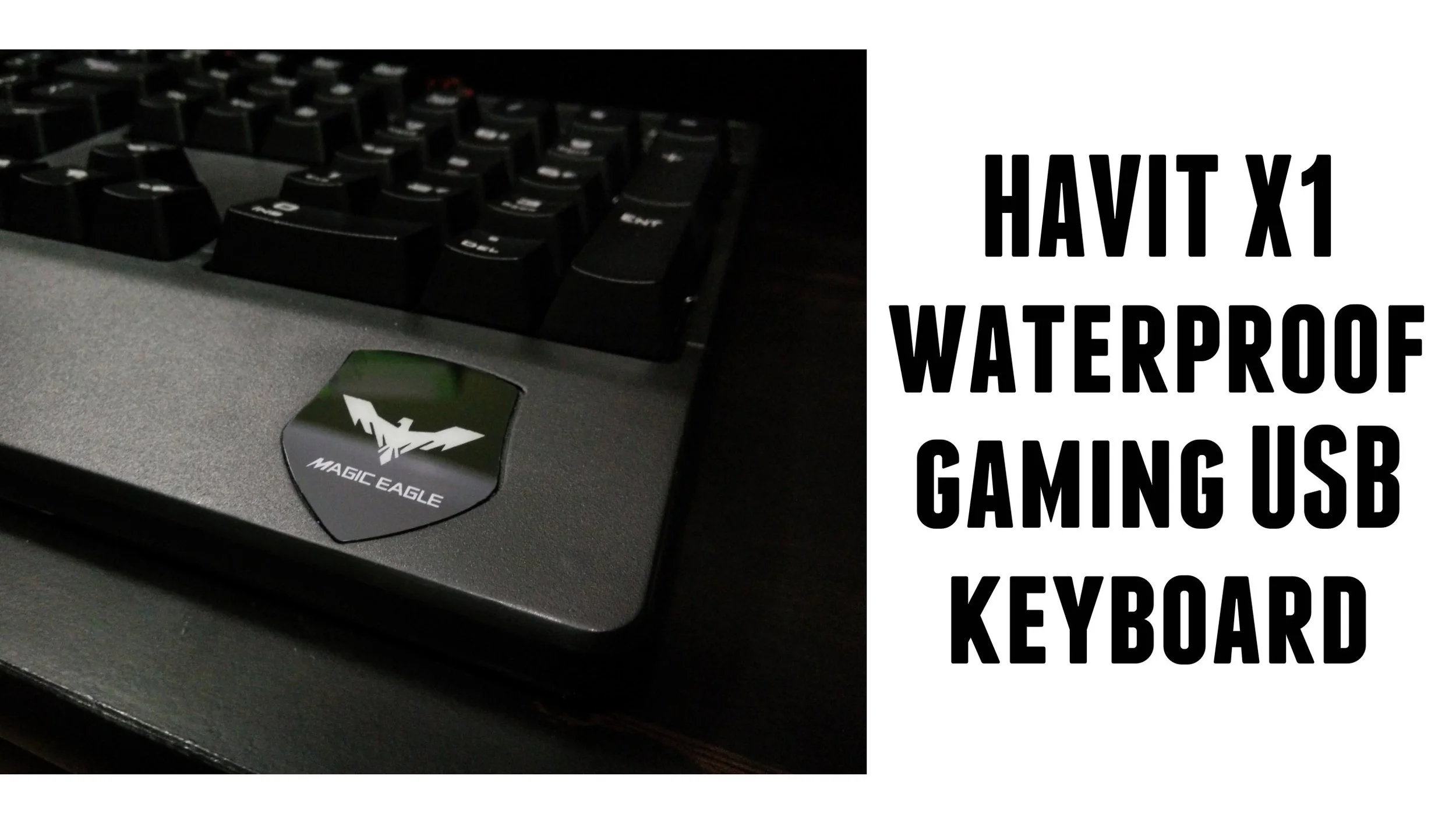 HAVIT X1 Waterproof USB Gaming Mechanical Keyboard 