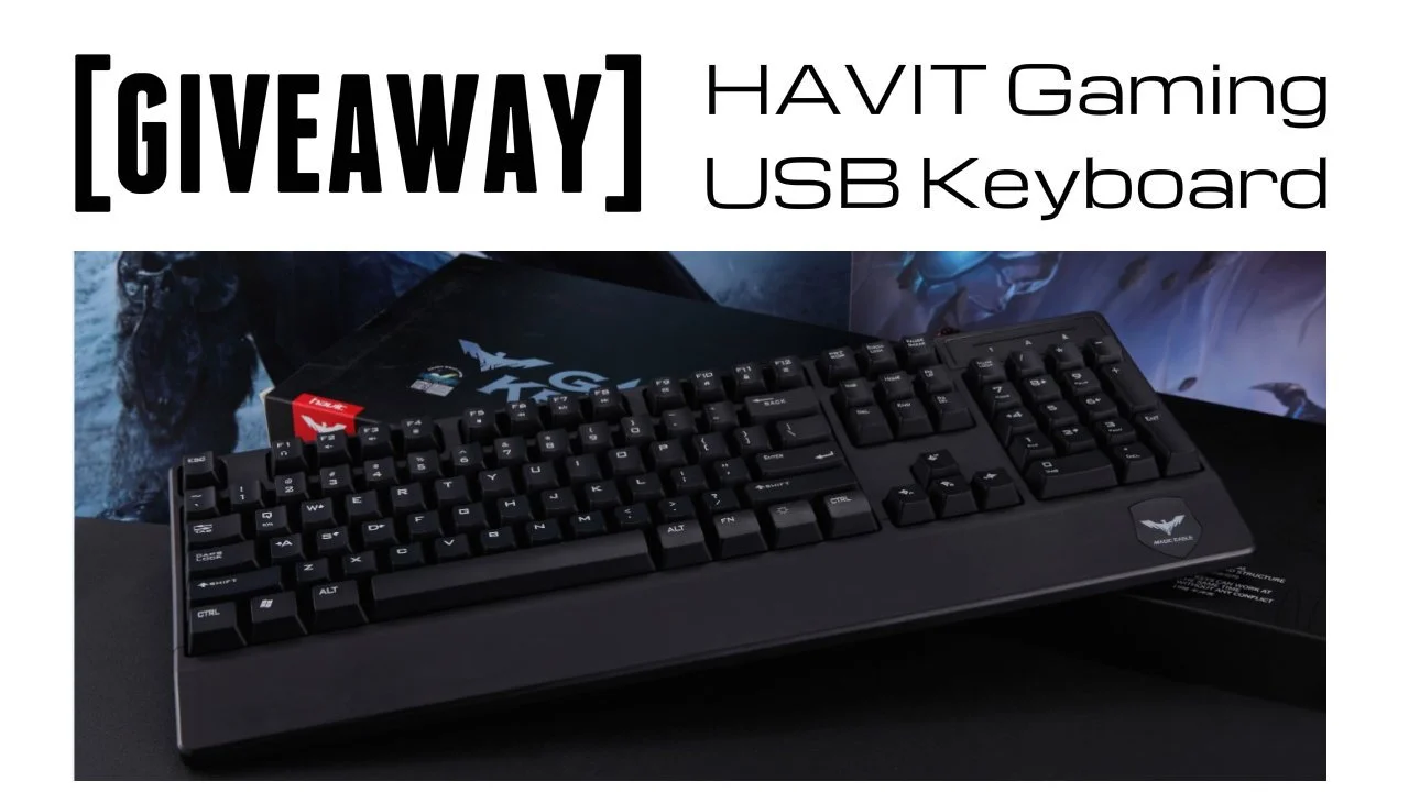 [GIVEAWAY] HAVIT X1 Waterproof USB Gaming Mechanical Keyboard