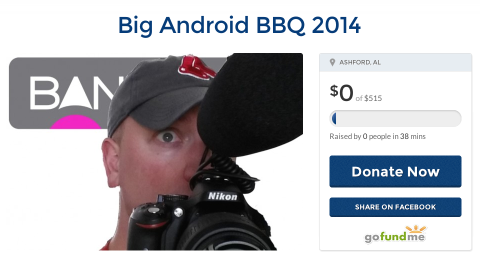 Big Android BBQ Trip Opportunity