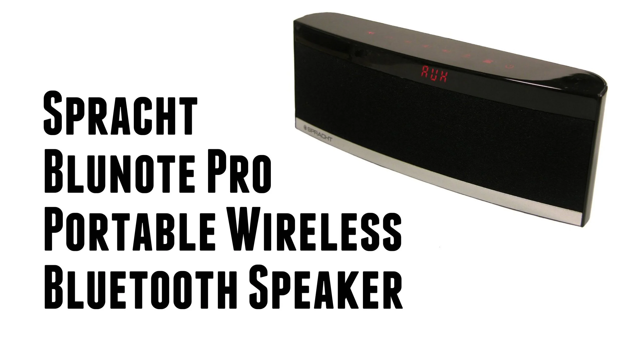 Spracht Blunote Pro Portable Wireless Bluetooth Speaker - Conference calls