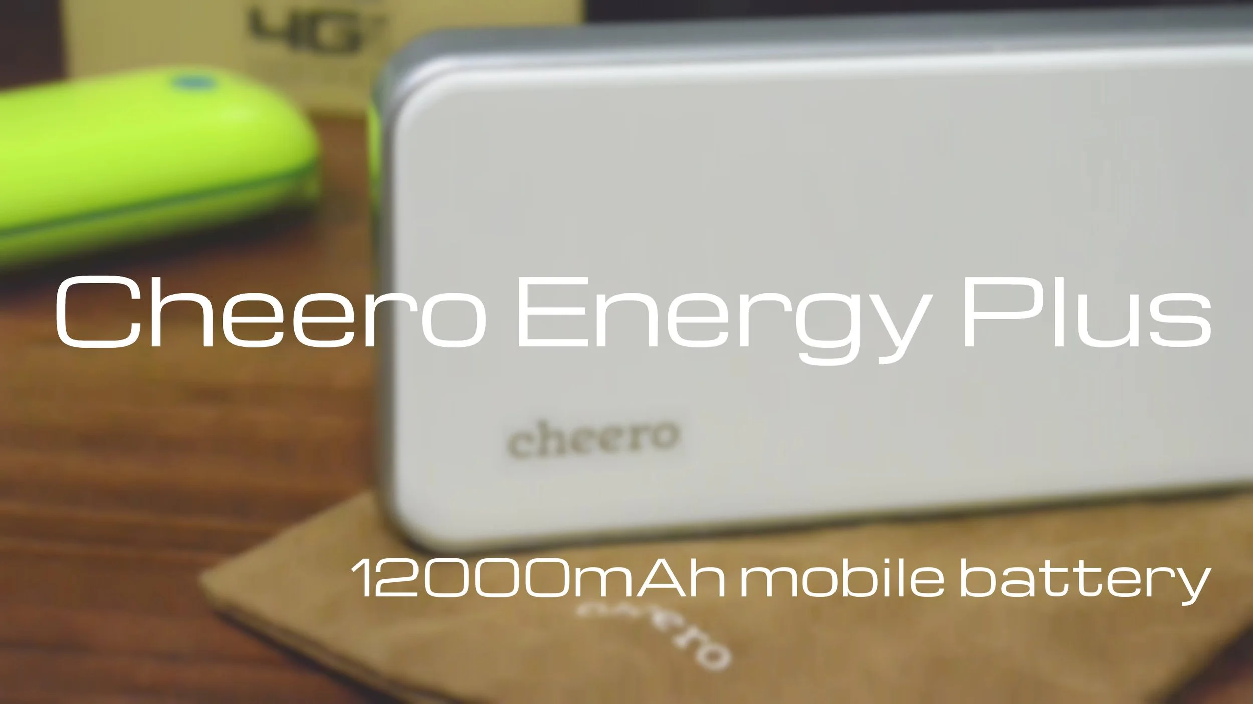 The most affordable quality high capacity portable battery - Cheero Energy Plus