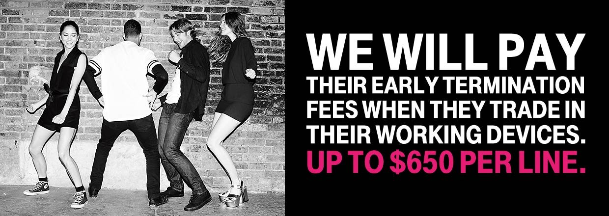 T-Mobile offers unlimited data upgrade for free by referring a friend to switch from another carrier
