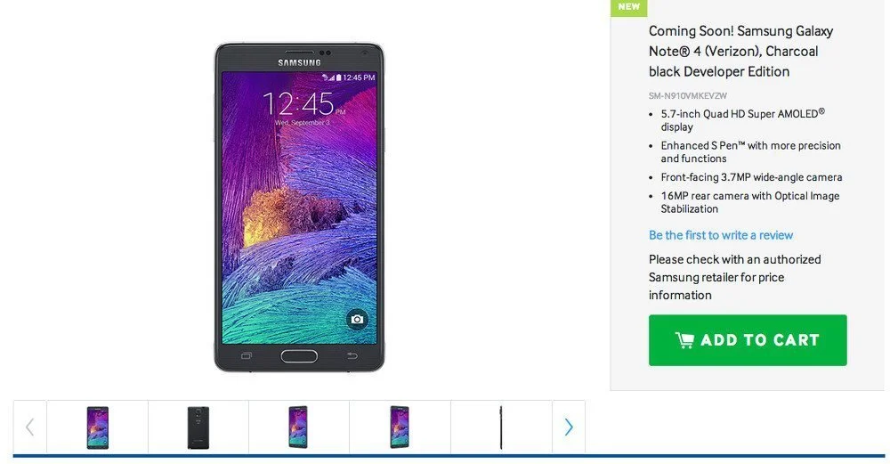 Note 4 developer edition coming to Verizon soon and why I might get it over the Nexus 6