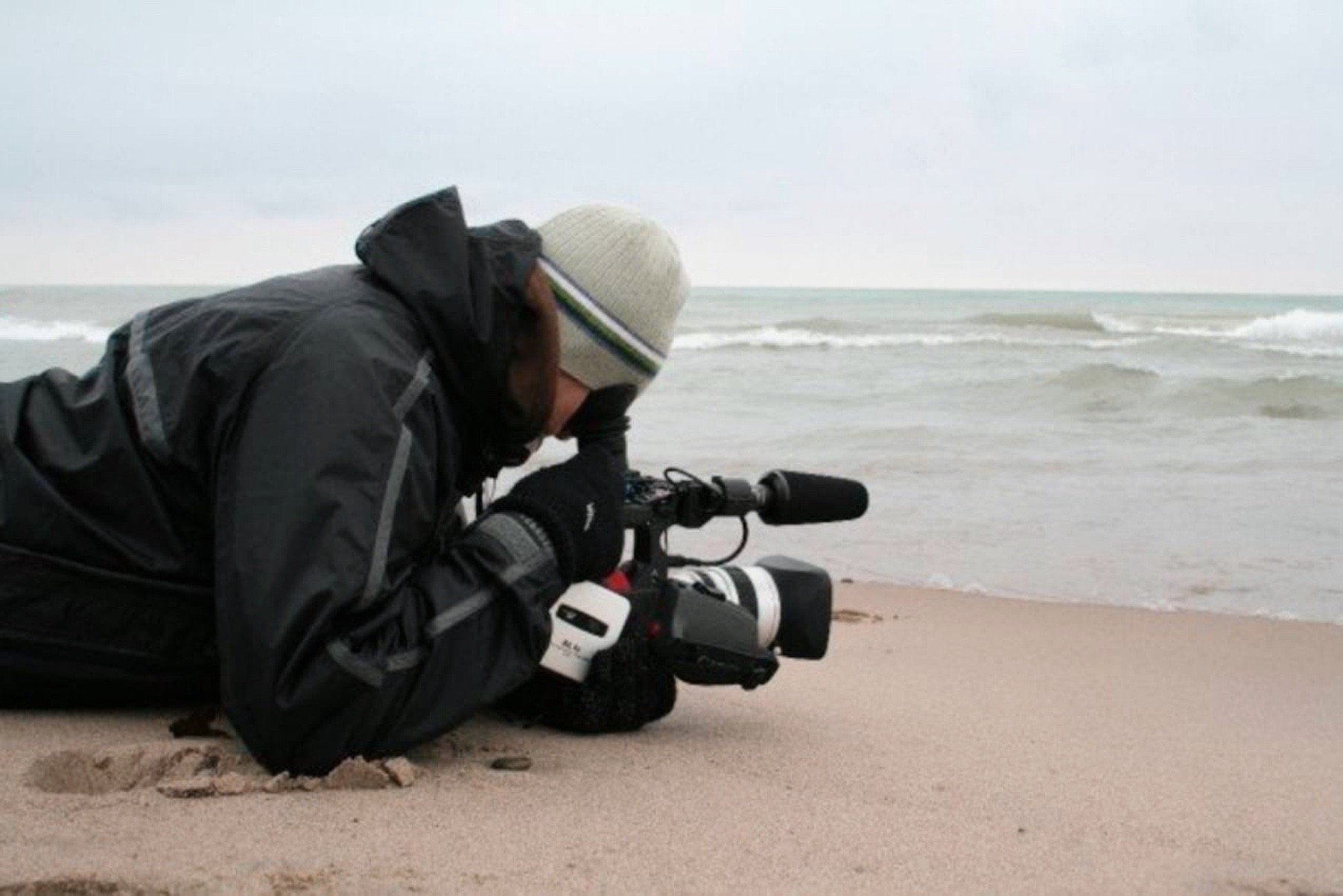 made movies on the beach