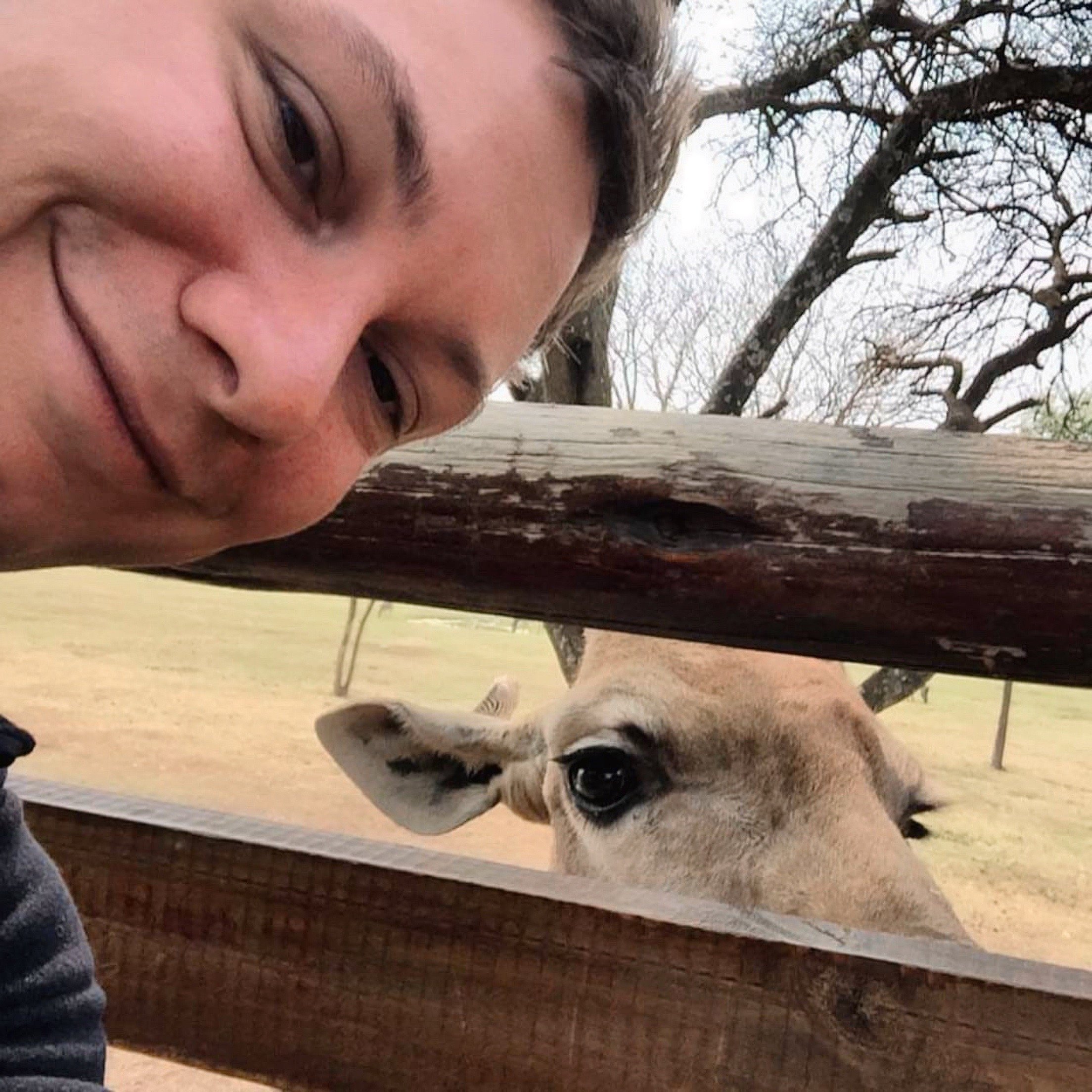 met friends in Africa