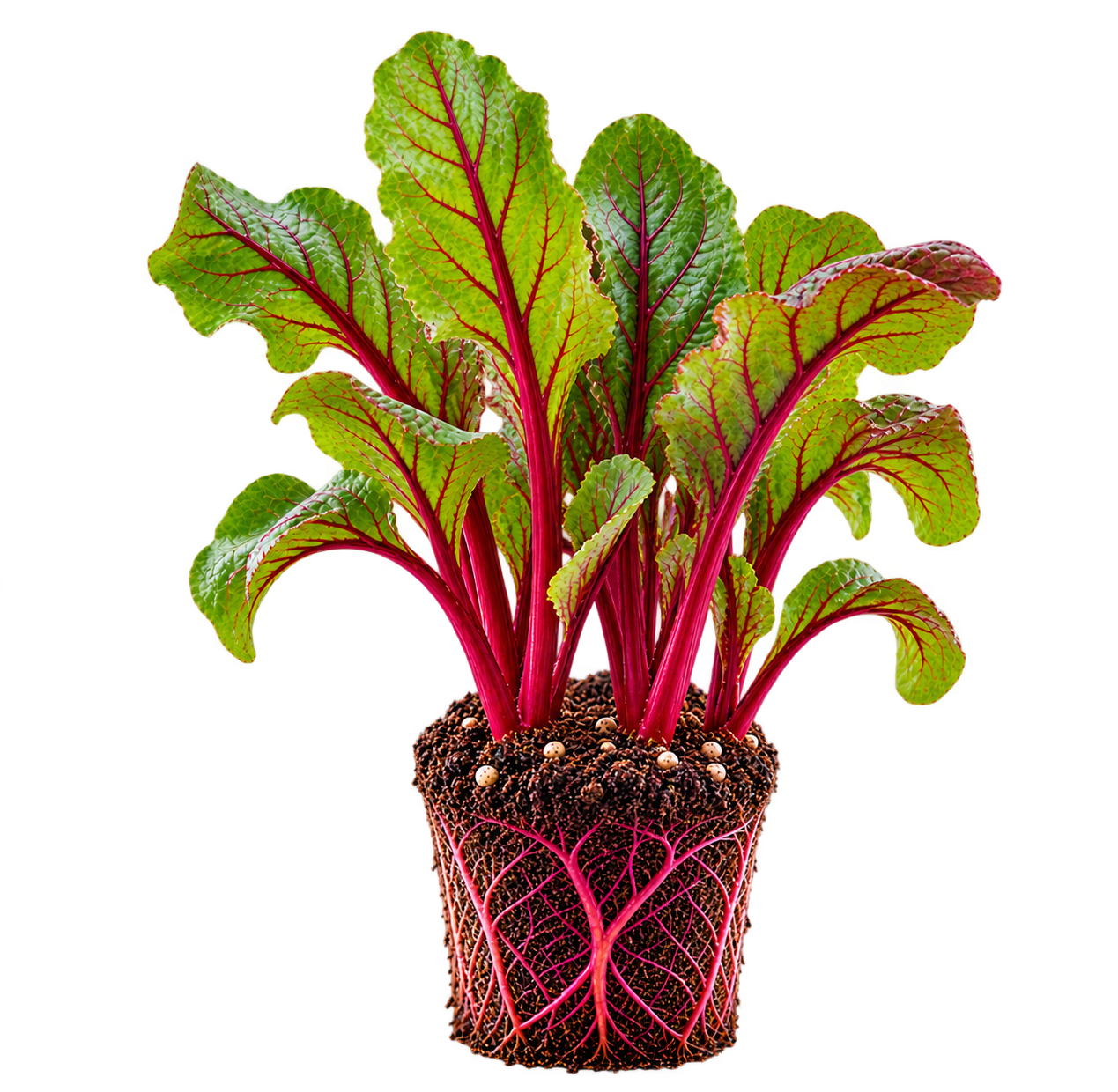 Beetroot Seedling with Visible Roots.png