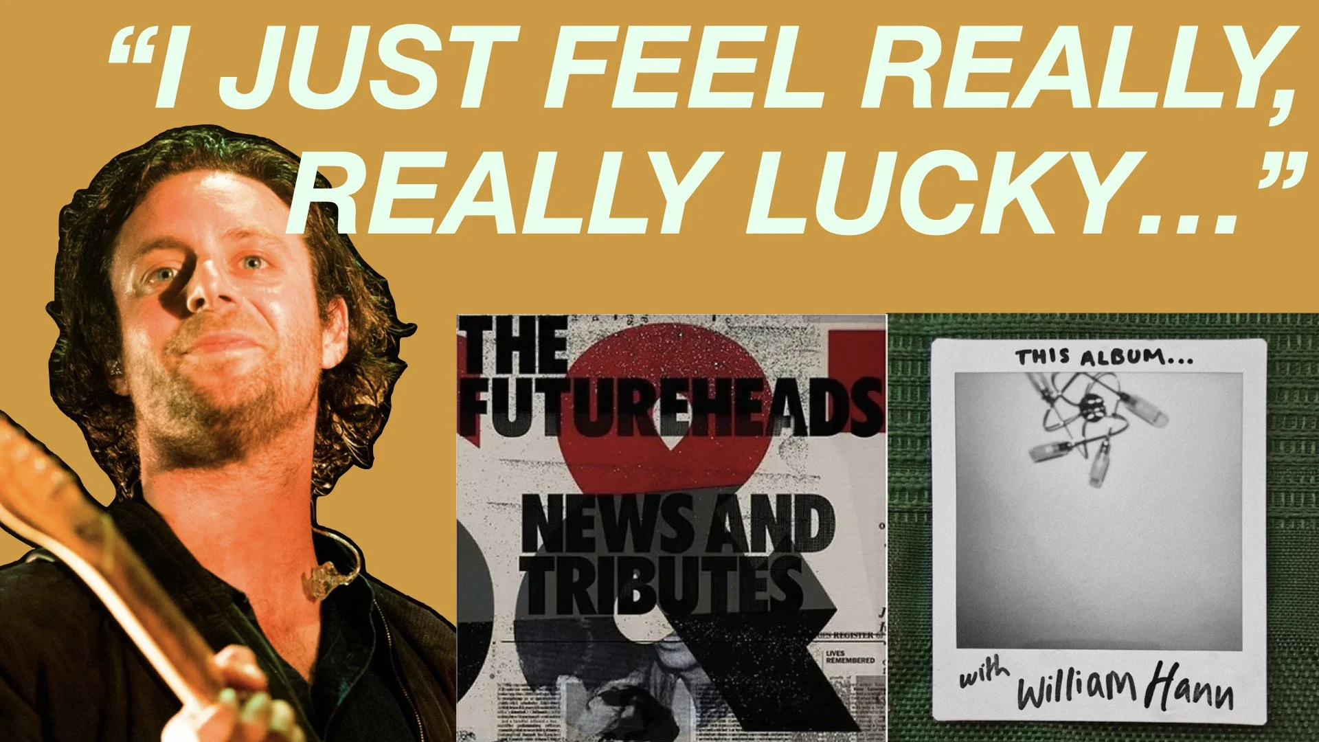 
Episode 46 of "THIS Album..." with William Hann - Felix White from The Maccabees - The Futureheads, New & Tributes