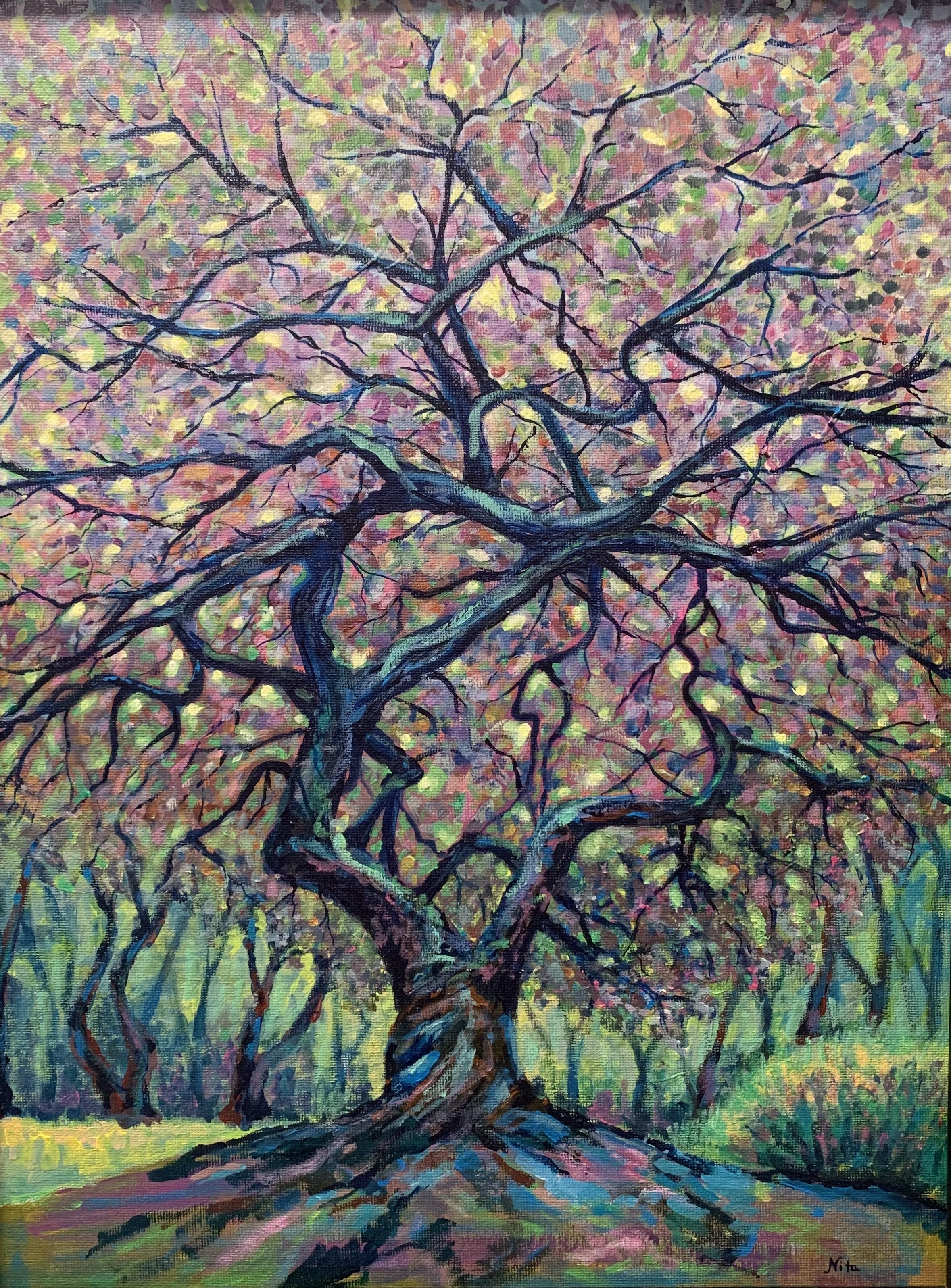 Tree of Life, acrylic