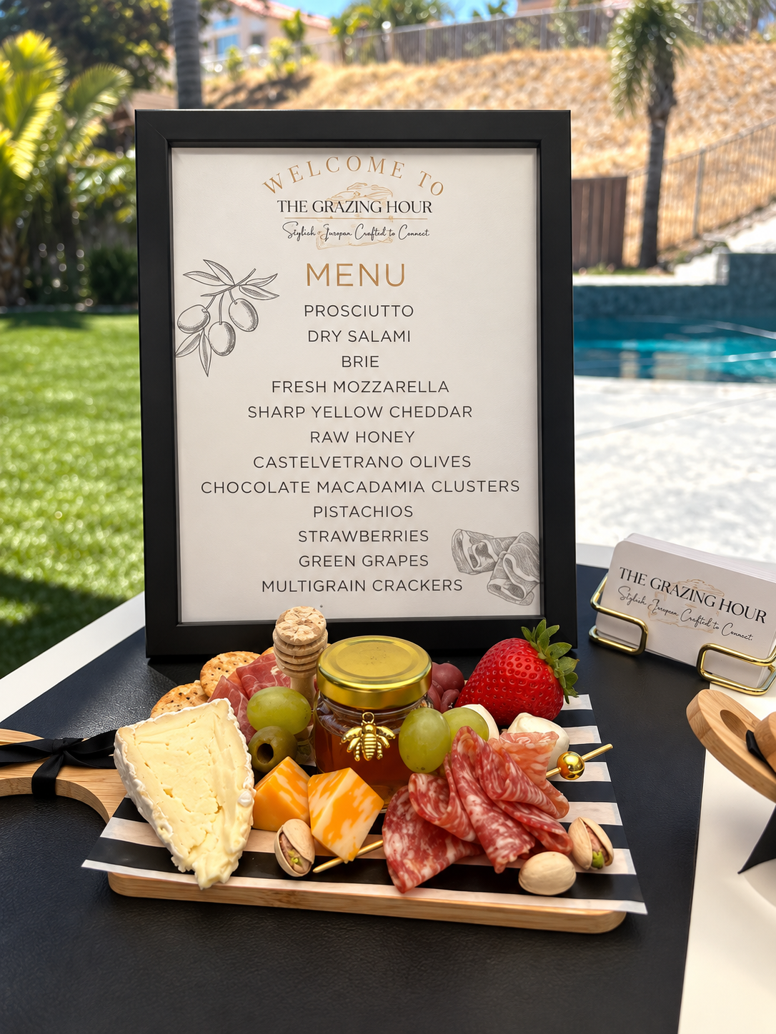 Upscale Poolside Grazing Hour Display.png