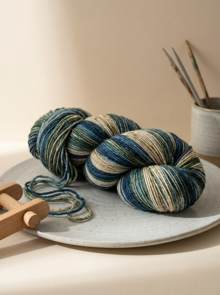 Hand-Dyed Merino Yarn