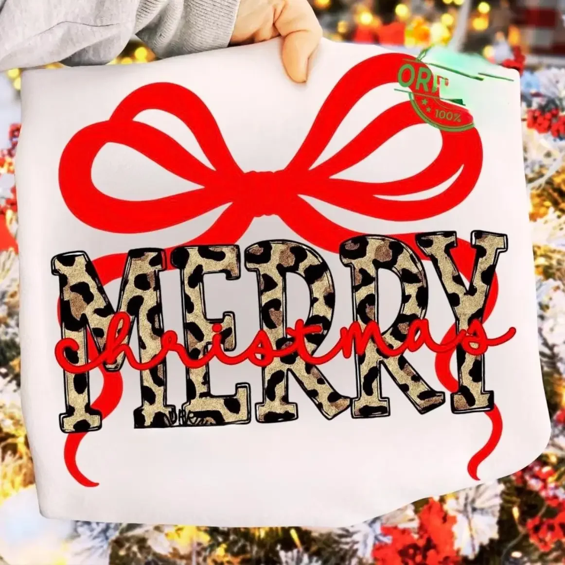 Merry Christmas- Bow