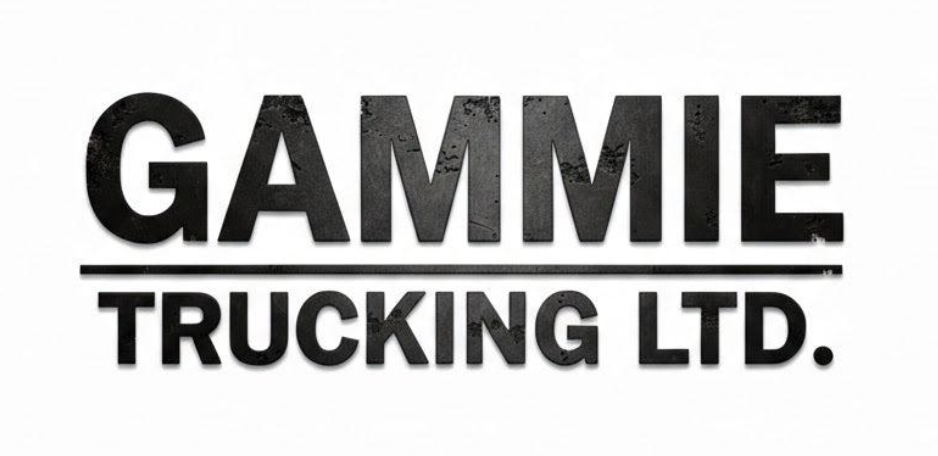 Gammie Trucking Ltd. logo in bold black text