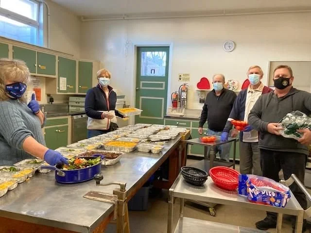 John's Place volunteers