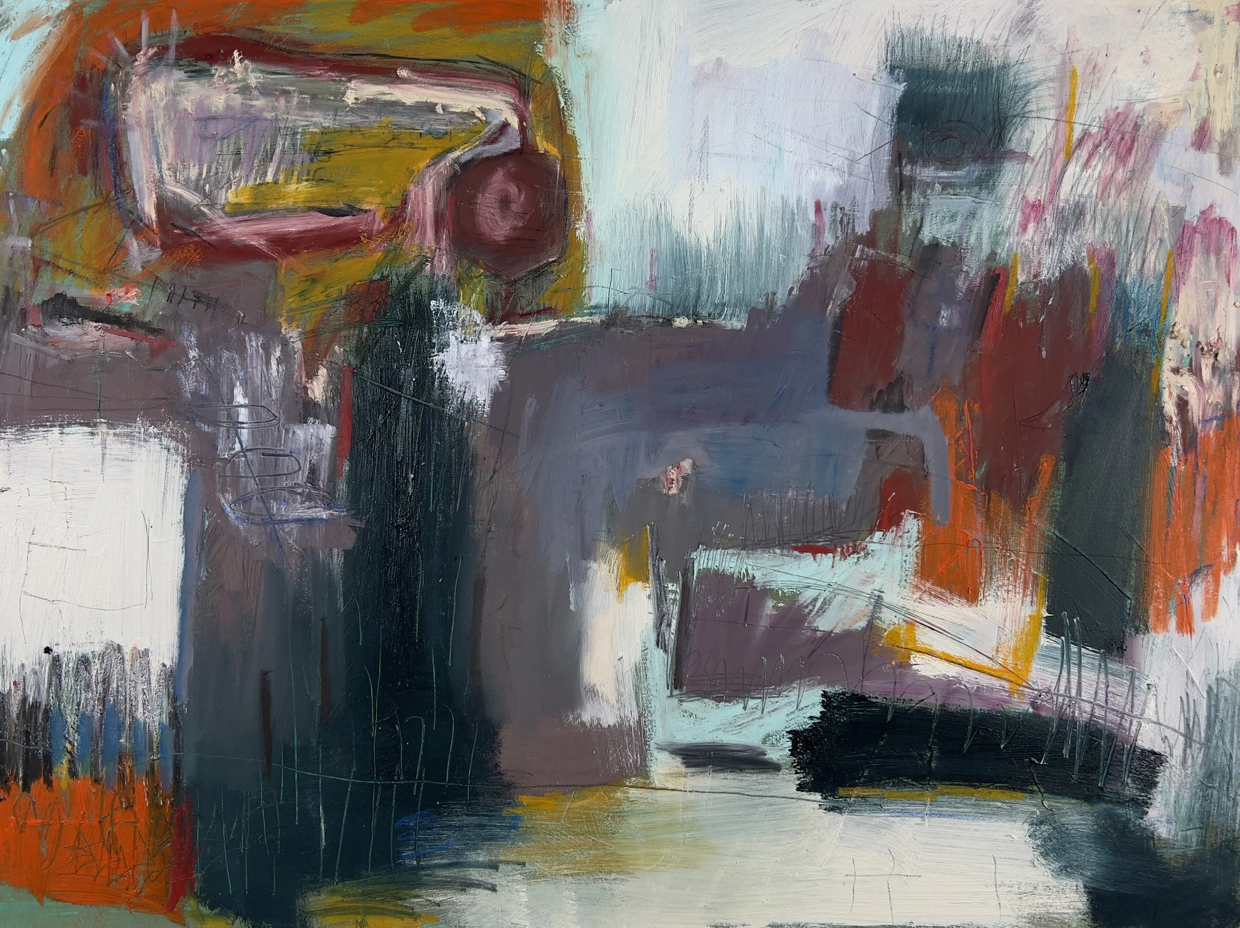 Just Do It Anyways
oil on canvas 30" x 40"
2025
