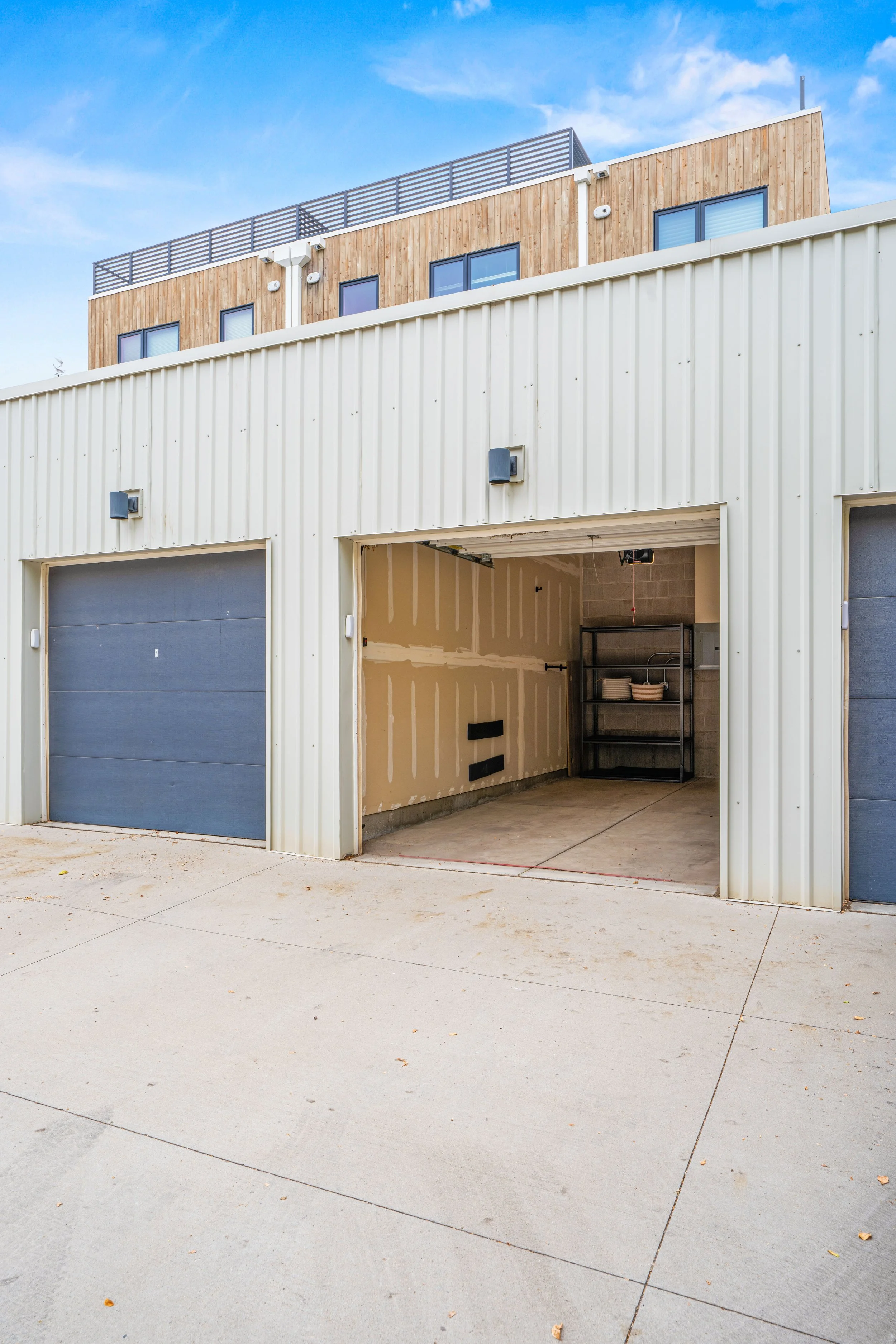 Dedicated garage and parking spot