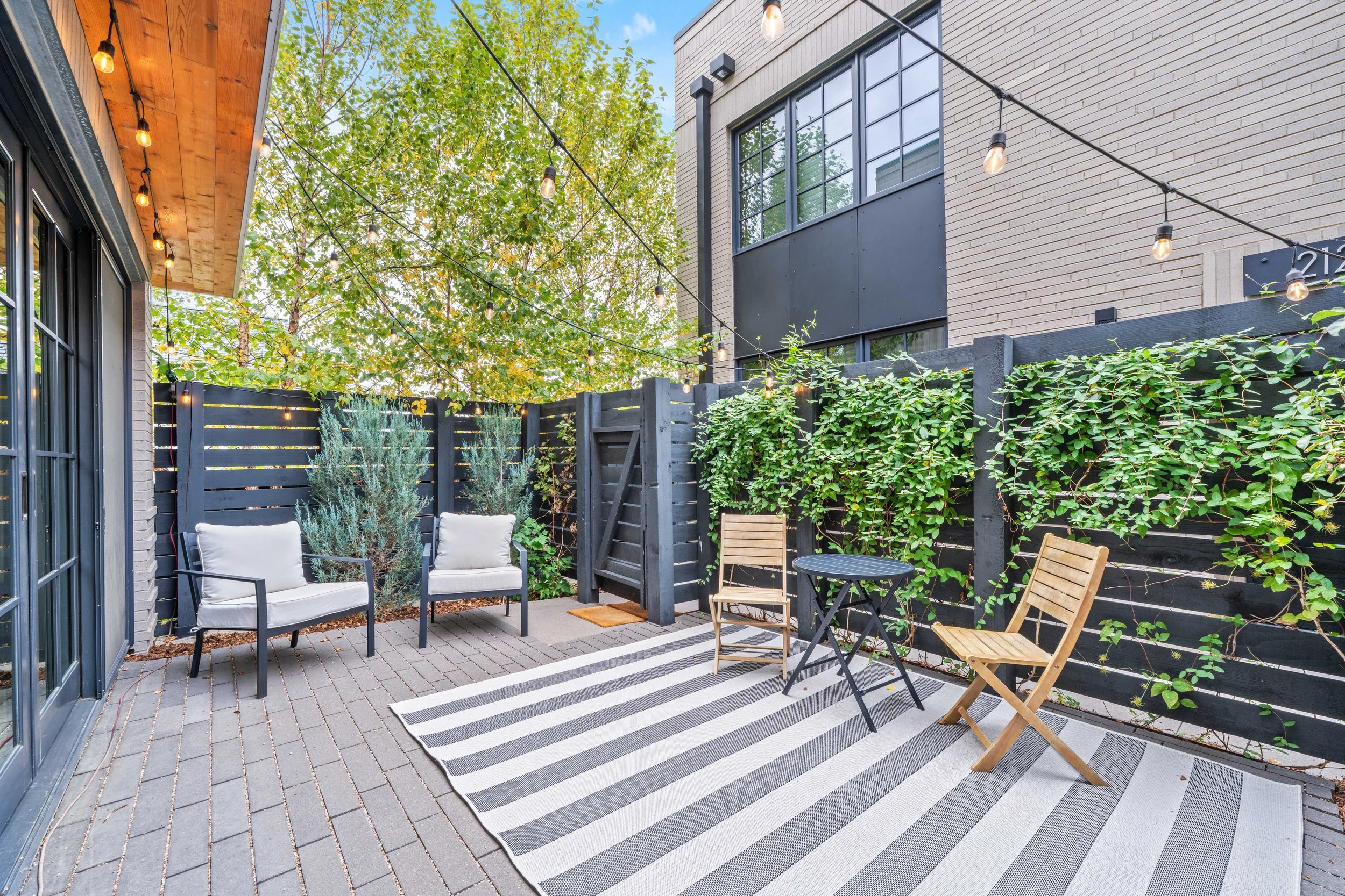Patio and Back Yard
