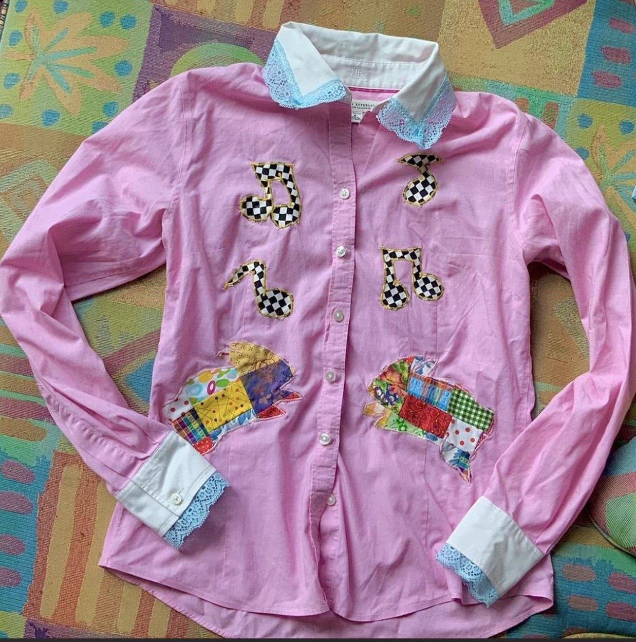 Bunny Lace button up