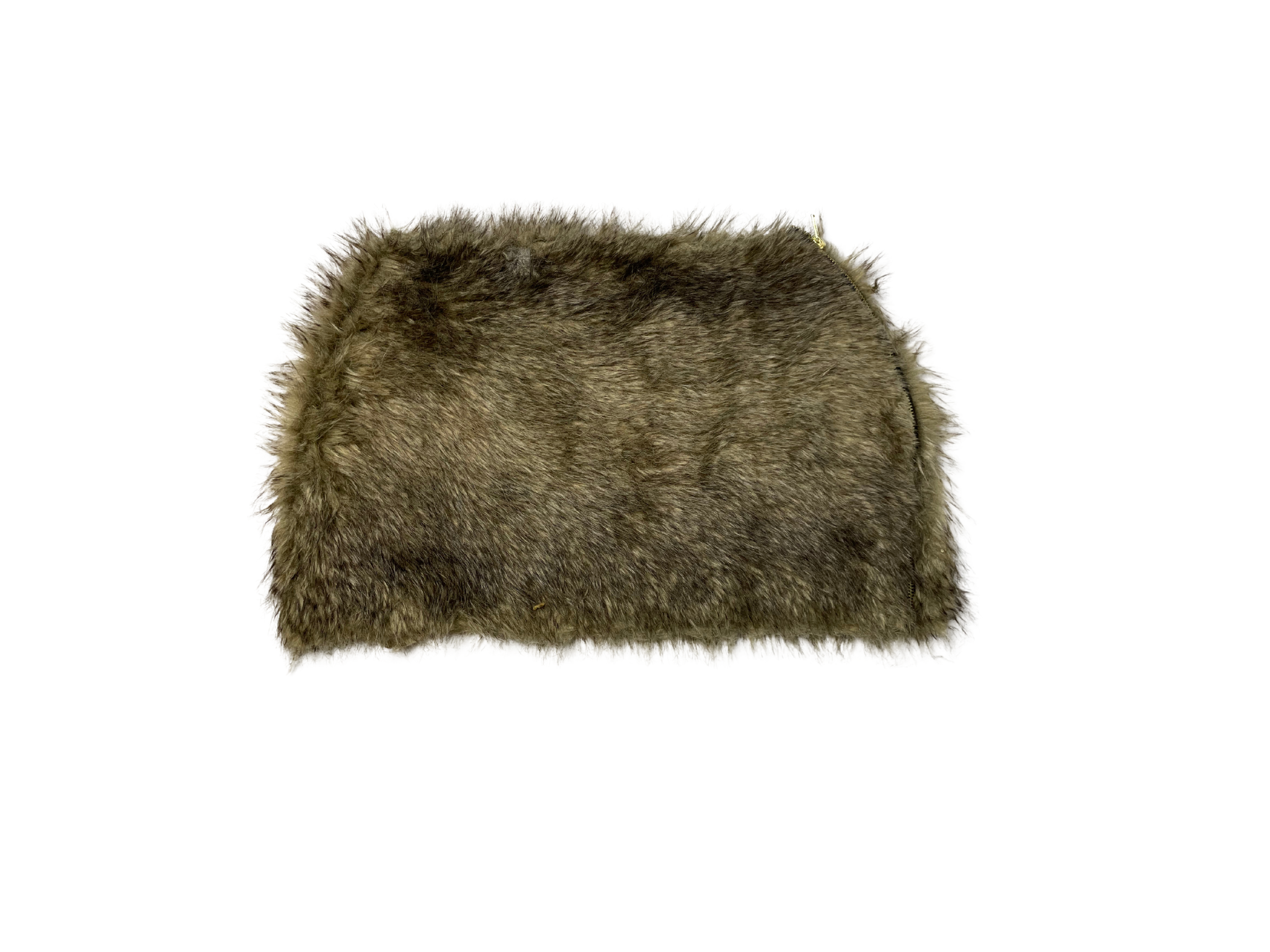 GG- Faux Fur Mini Skirt
