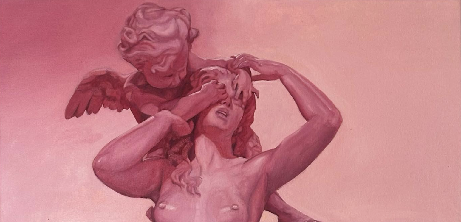 Blinding Love  - 2026 - Oil on canvas - 38 x 76cm