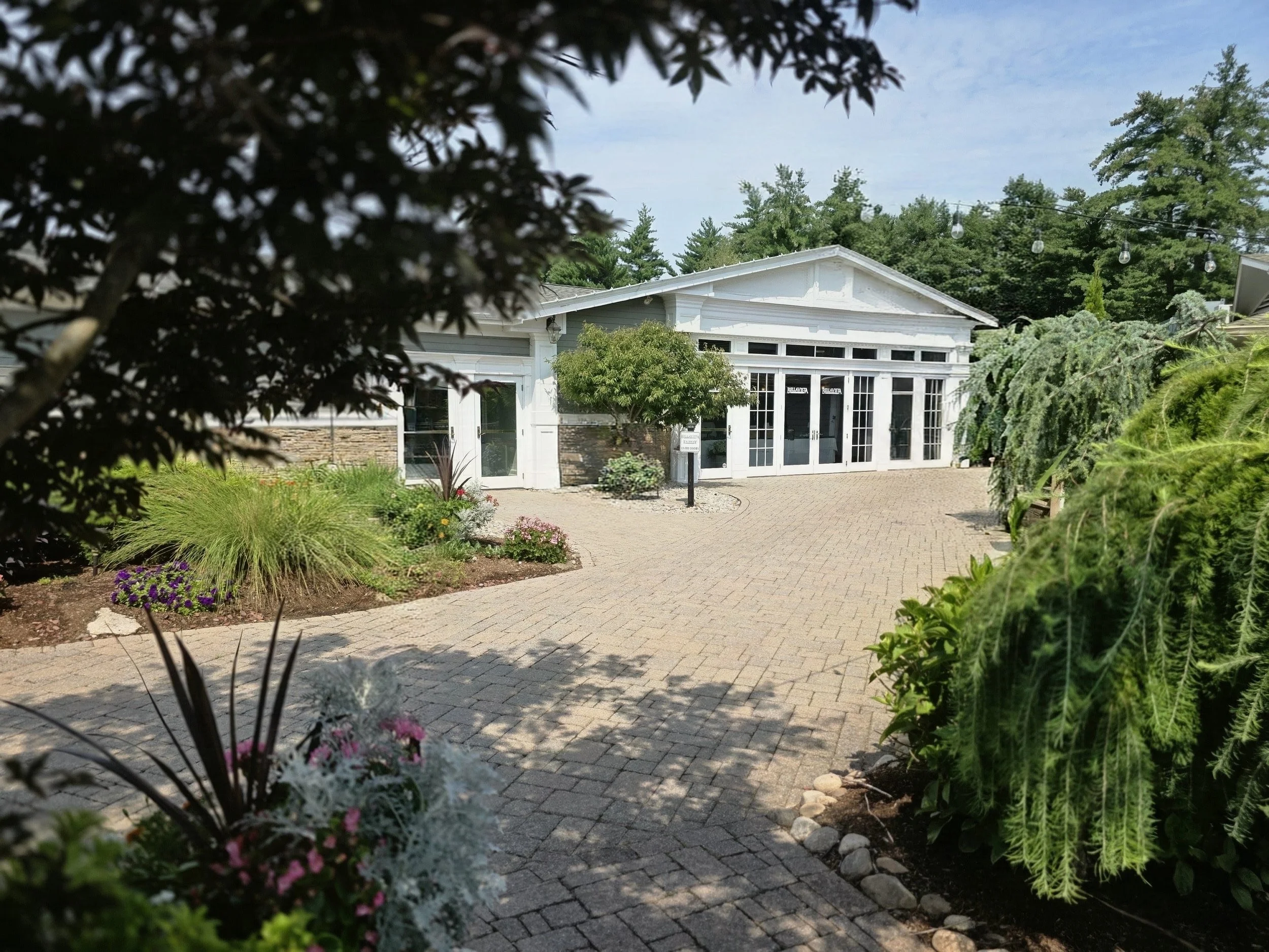 BellaVista entrance viewed from the restaurant patio