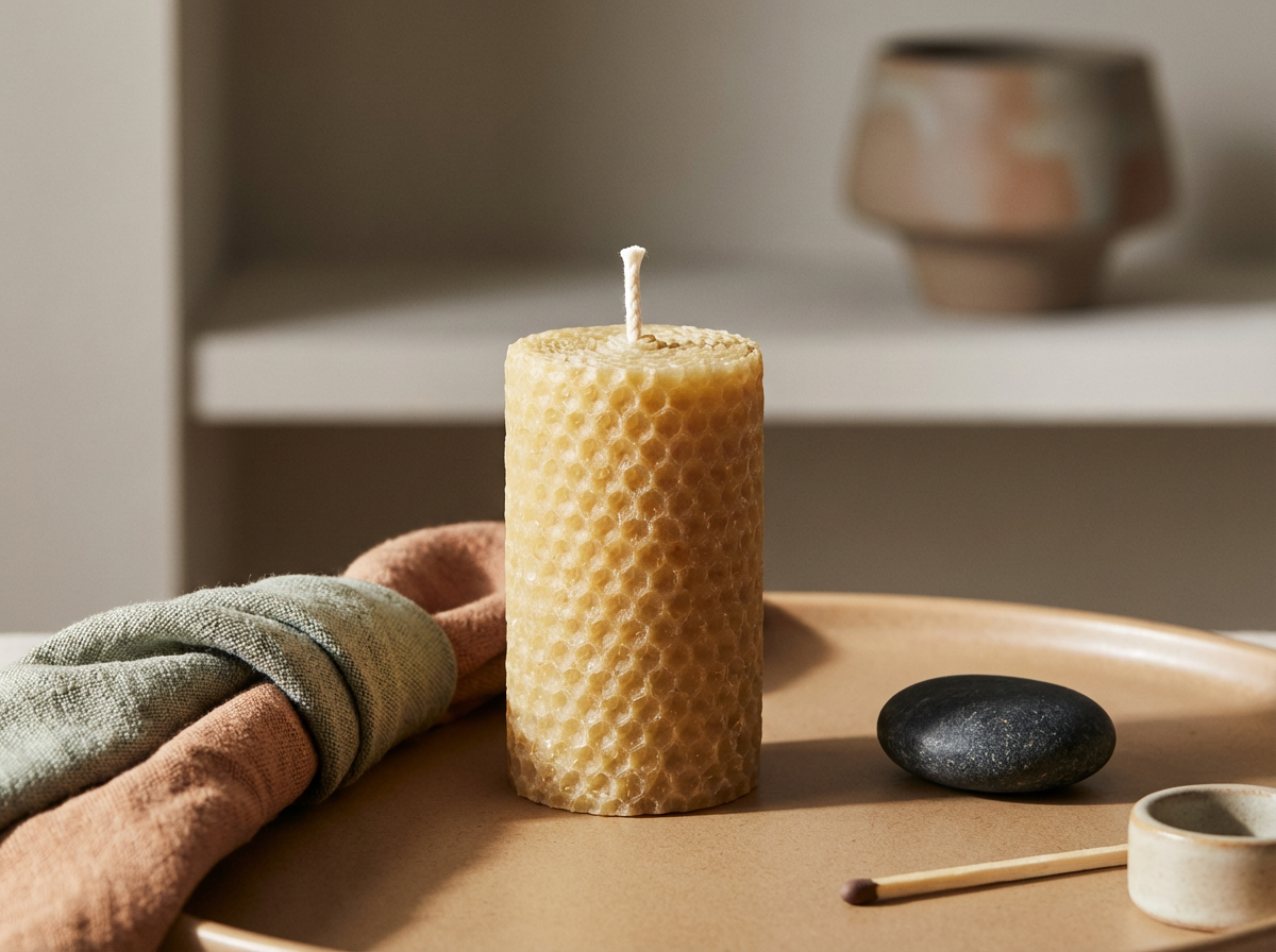 Beeswax Candle