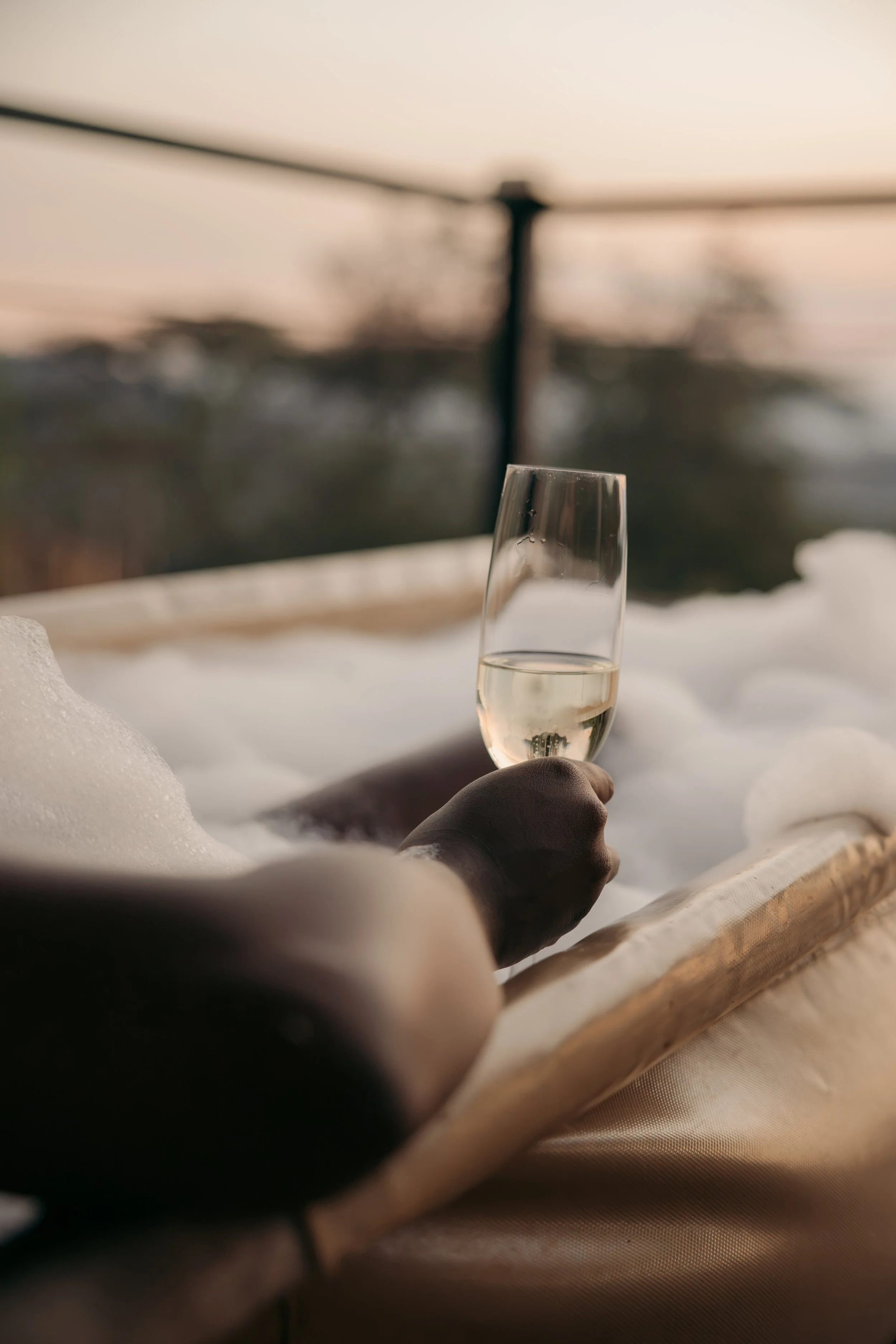 Cottar's 1920s Safari property lodge luxury bush canvas bath Kenya Maasai Mara romantic sunset champagne 