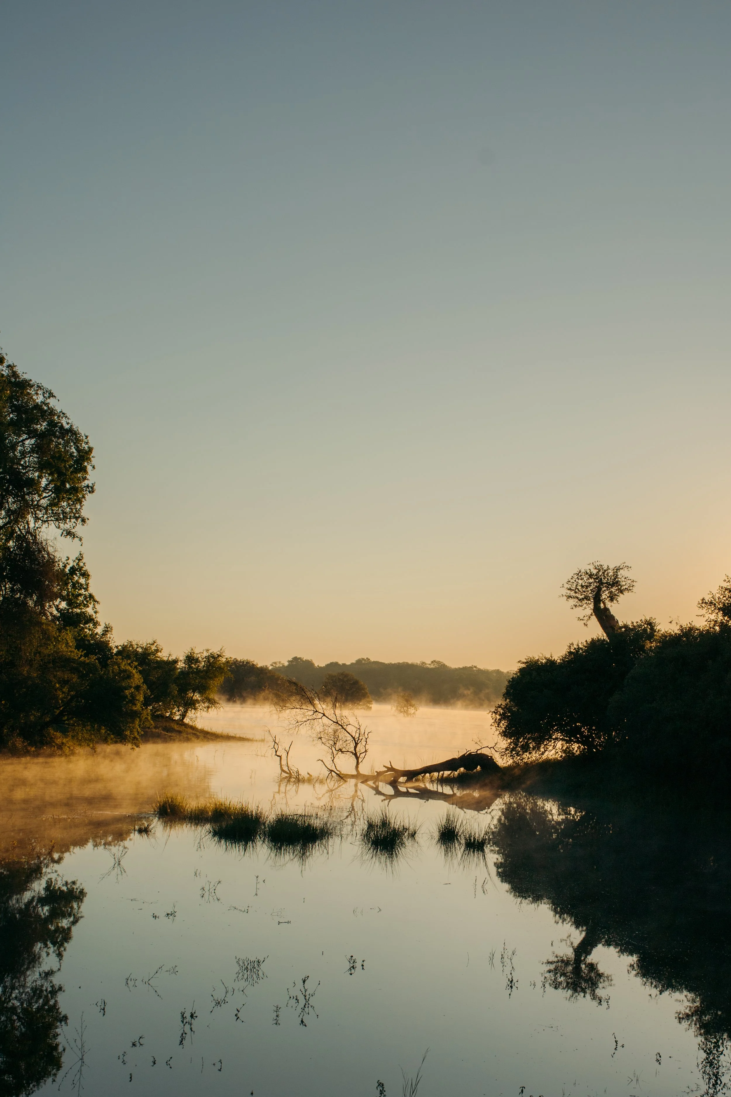 Zambezi River Mpala Jena sunset reflection beautiful safari