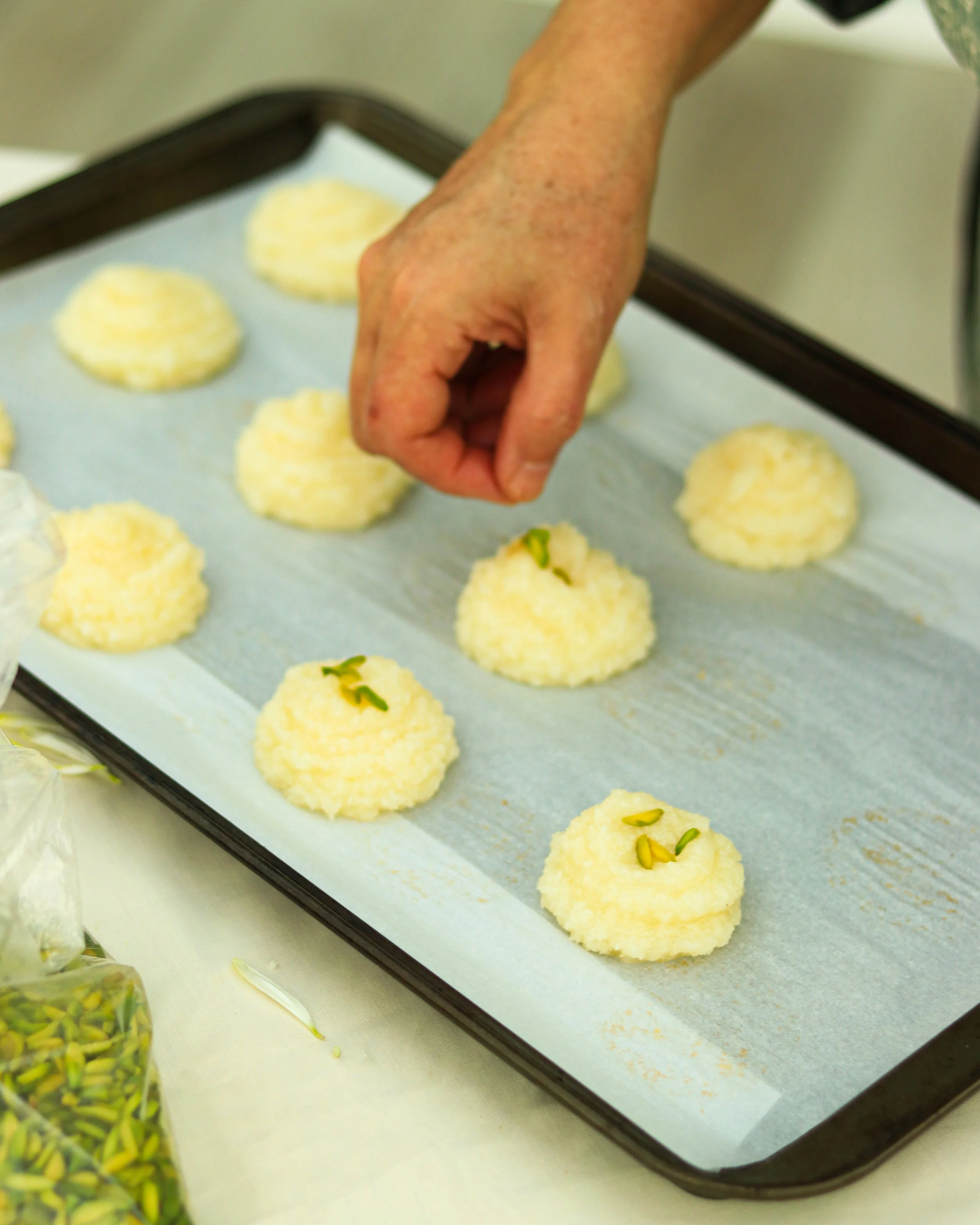 Persian Coconut Cookies