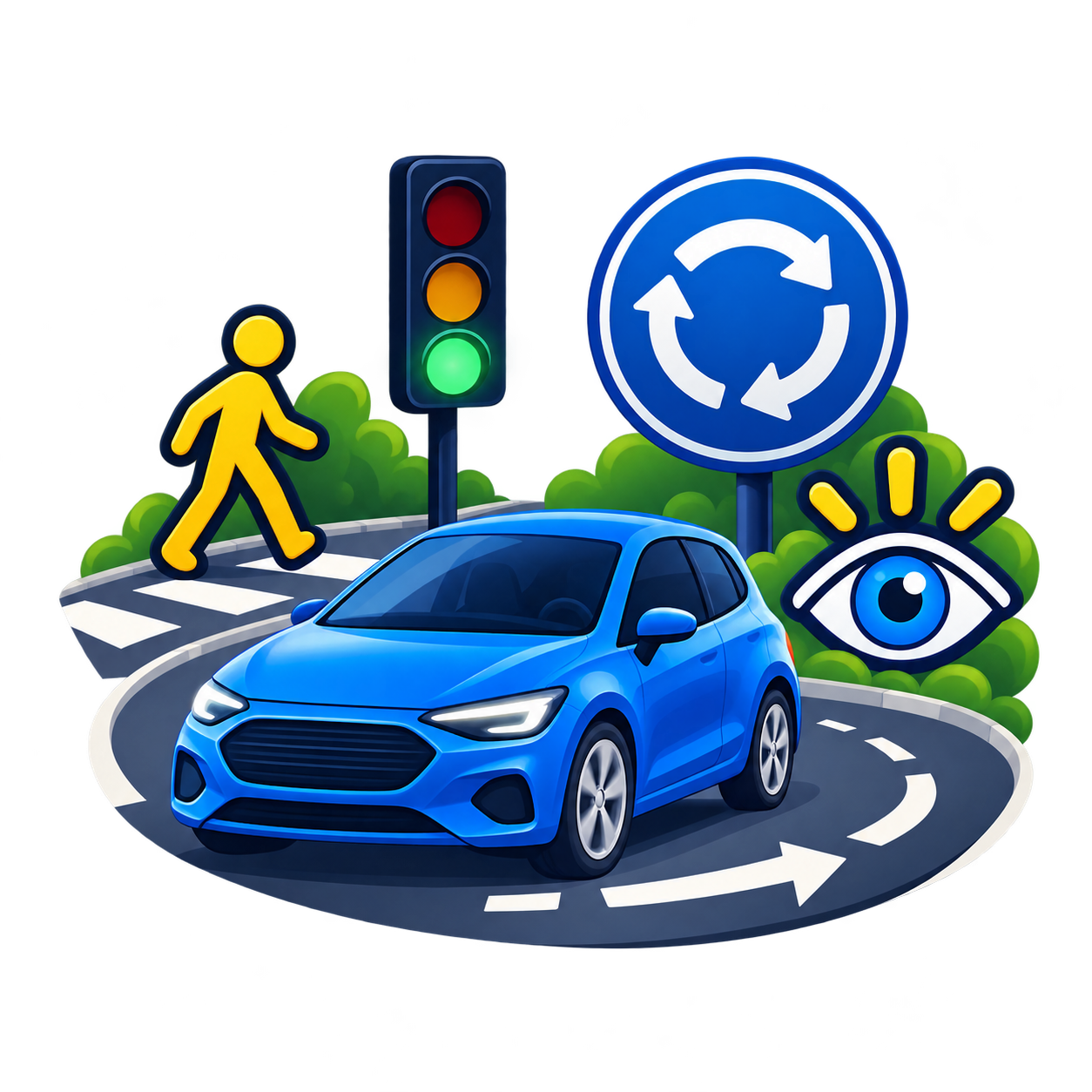Preparation for real driving
